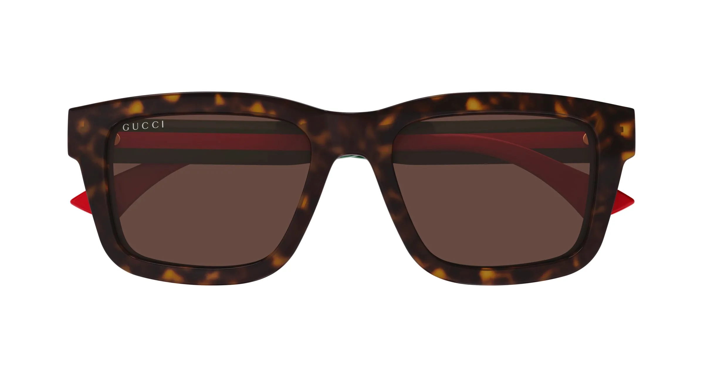 Gucci GG1869S 002 Occhiali da sole Acetato Havana Marrone Squadrata - immagine 2