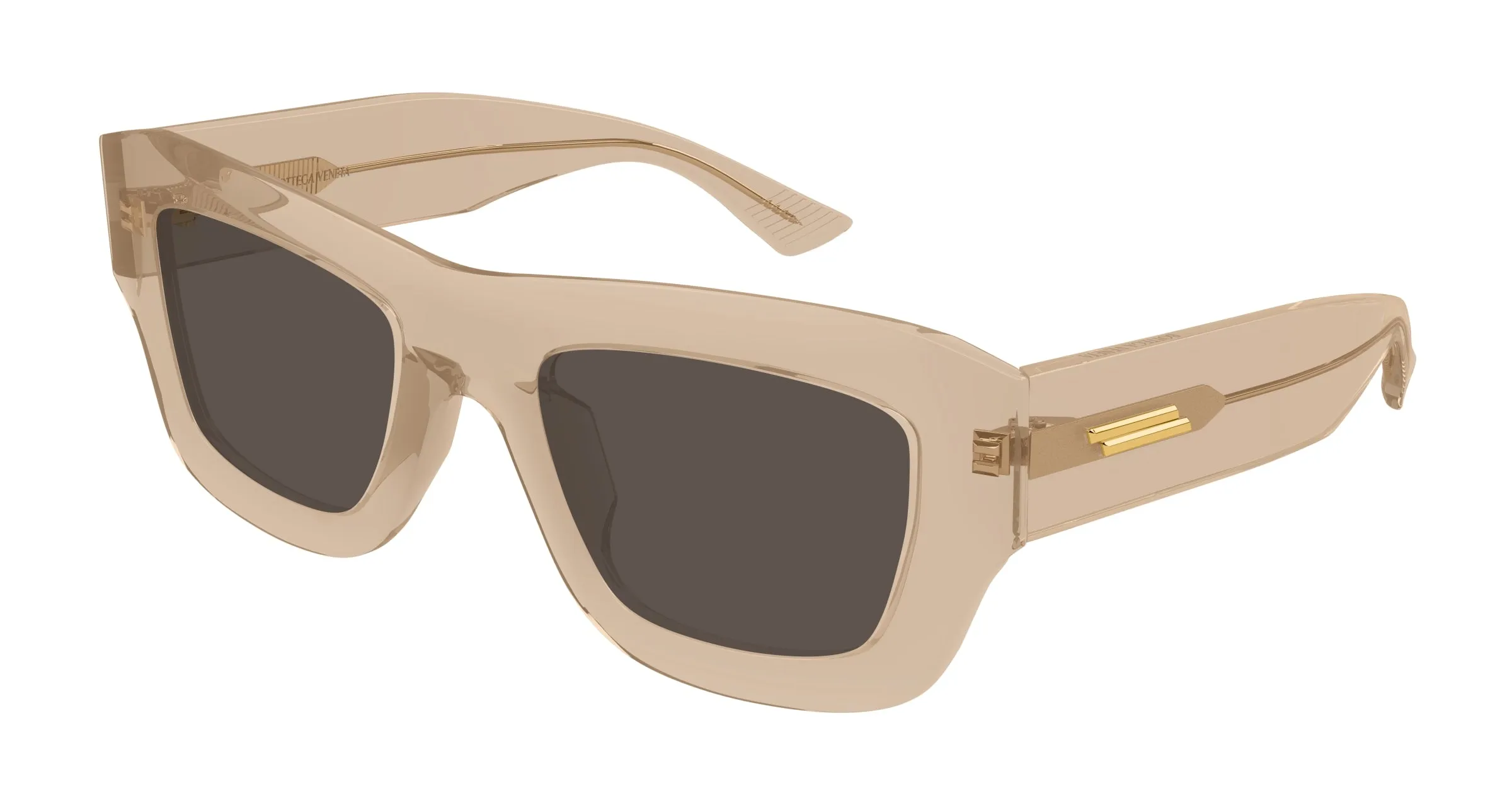 Bottega Veneta BV1357S 004 Occhiali da sole Acetato Marrone Marrone Squadrata - immagine 1