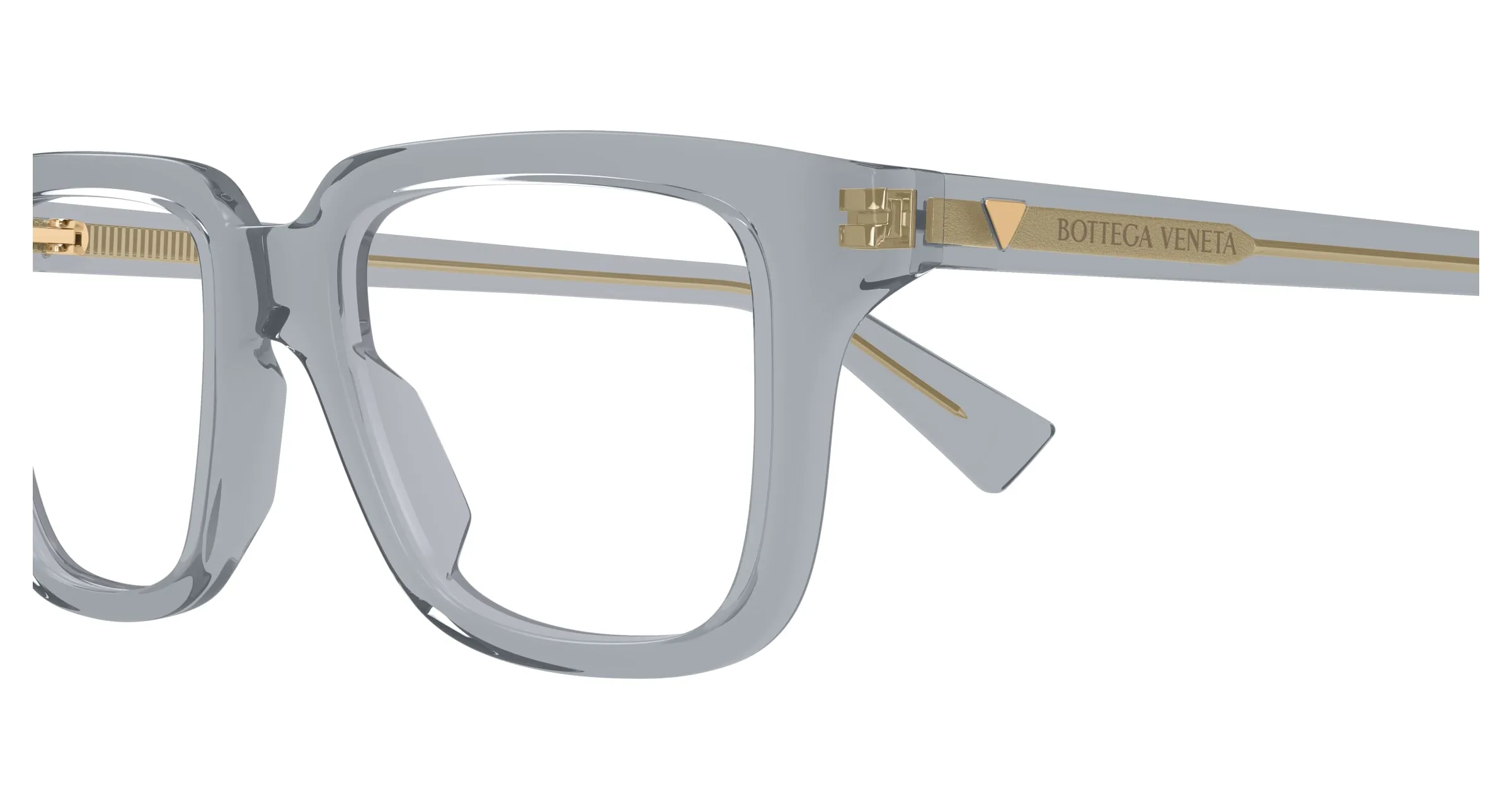 Bottega Veneta BV1365O 007 Montature da vista Acetato Squadrata - immagine 3