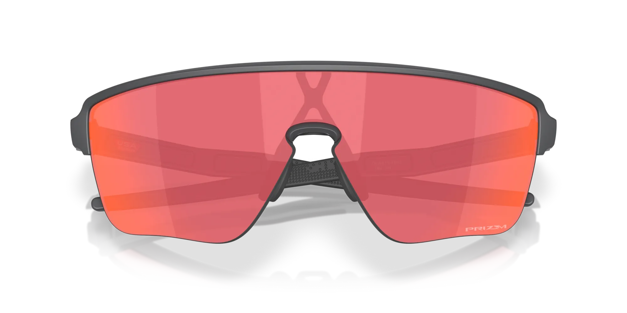 Oakley OO9415 CORRIDOR SQ 941510 Occhiali da sole O_Matter Grigio Rosso Squadrata Normale - immagine 2