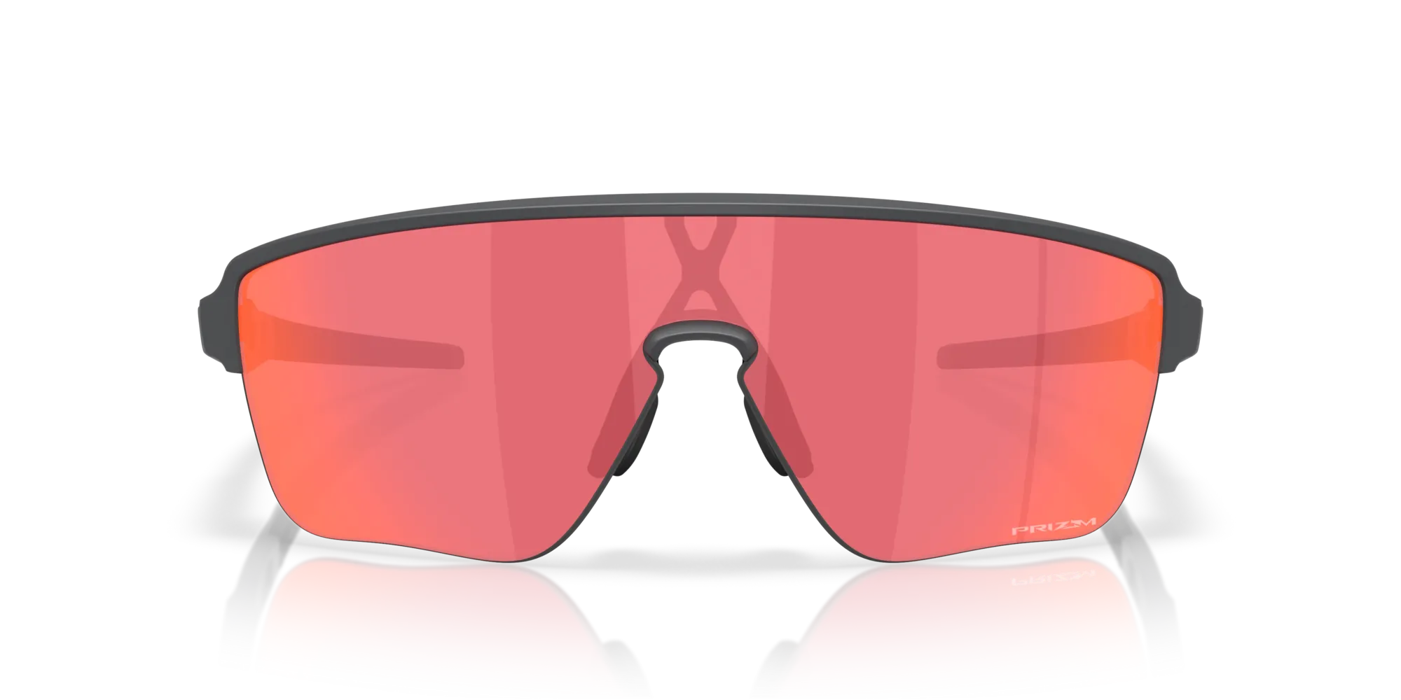 Oakley OO9415 CORRIDOR SQ 941510 Occhiali da sole O_Matter Grigio Rosso Squadrata Normale - immagine 3