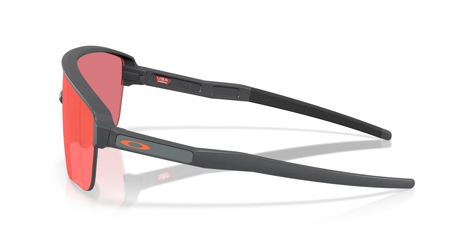 Oakley OO9415 CORRIDOR SQ 941510 Occhiali da sole O_Matter Grigio Rosso Squadrata Normale - immagine 4