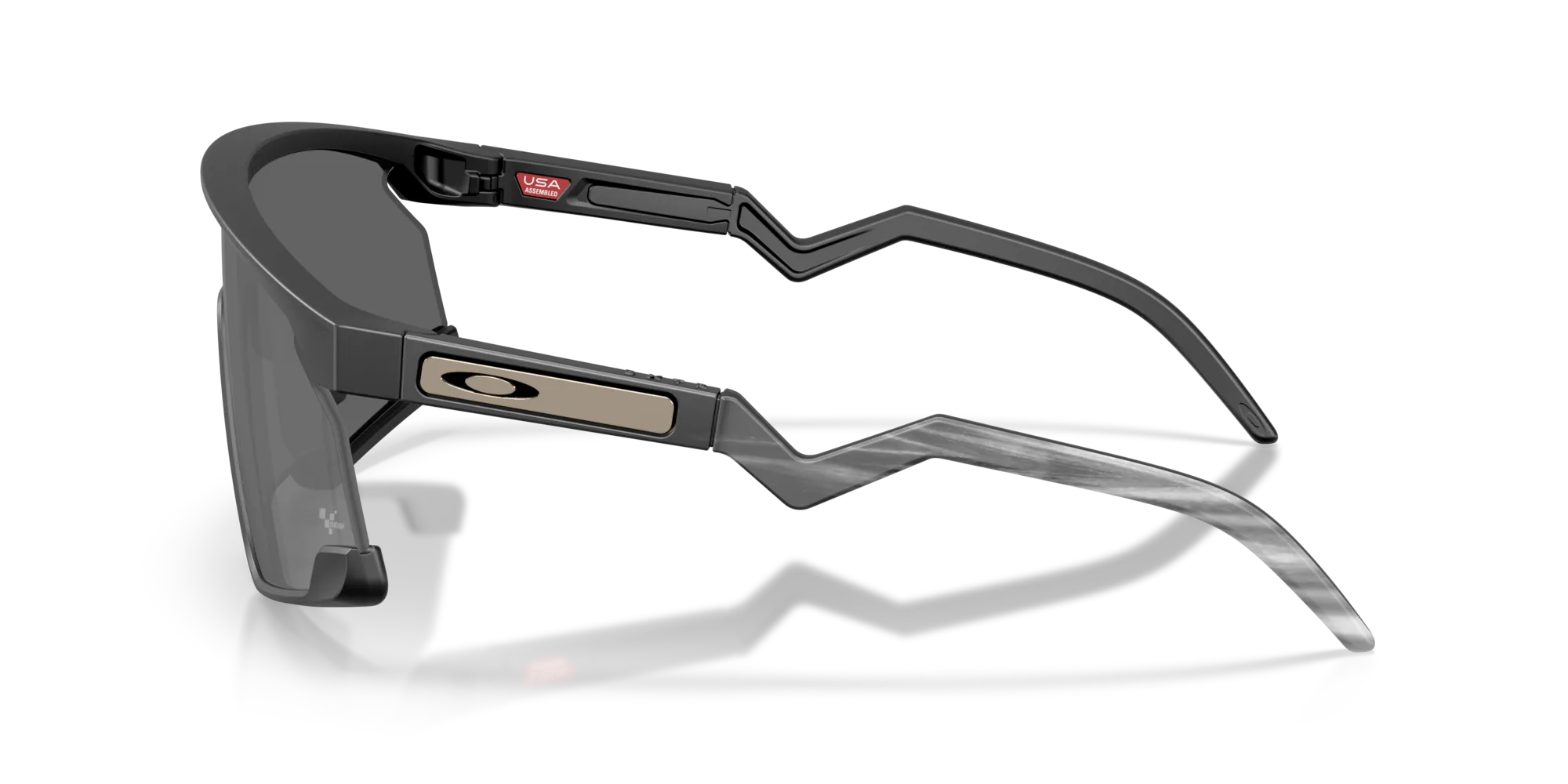 Oakley OO9280 BXTR 928019 Occhiali da sole O_Matter Nero Grigio Maschera Normale - immagine 4
