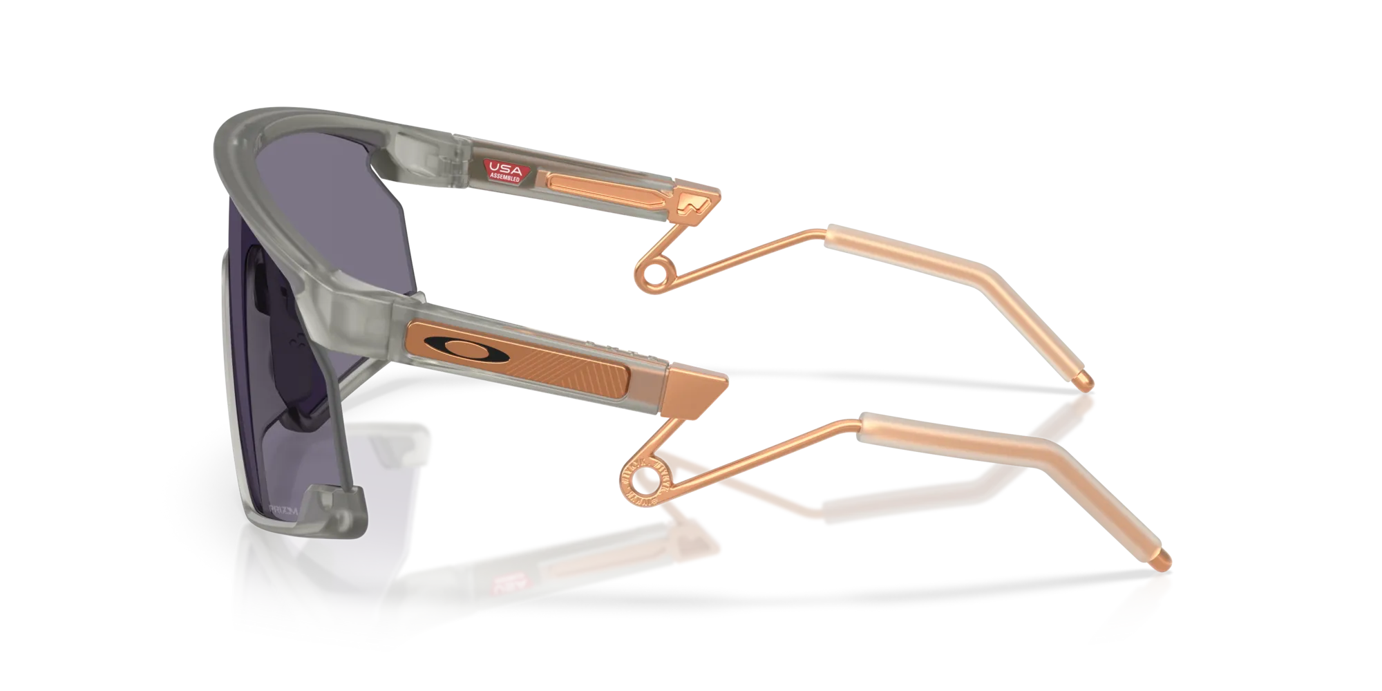 Oakley OO9237 BXTR METAL 923713 Occhiali da sole O_Matter Grigio Grigio Maschera Normale - immagine 4