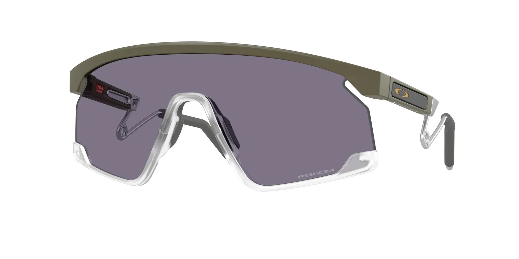 Oakley OO9237 BXTR METAL 923712 Occhiali da sole O_Matter Verde Grigio Maschera Normale - immagine 1