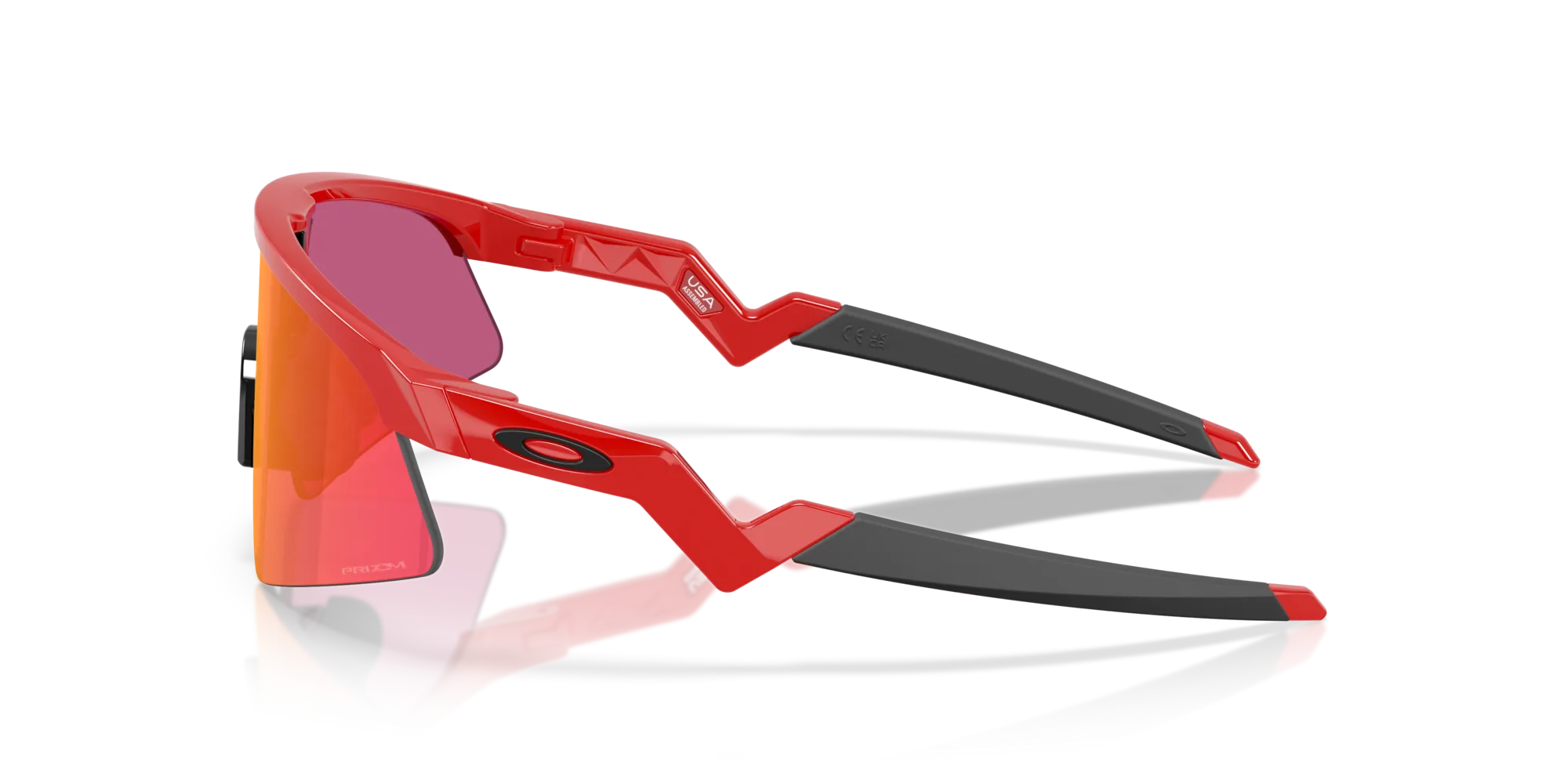Oakley OJ9015 RESISTOR SWEEP 901508 Occhiali da sole O_Matter Rosso Viola Squadrata Normale - immagine 4
