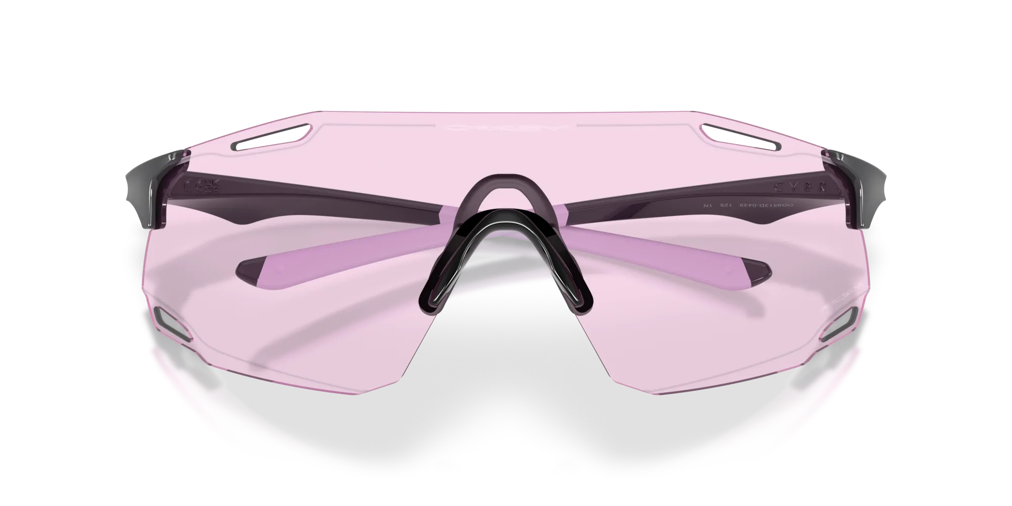 Oakley OO9513D CYBR DYNO 951304 Occhiali da sole O_Matter Grigio Rosa Squadrata Normale - immagine 2