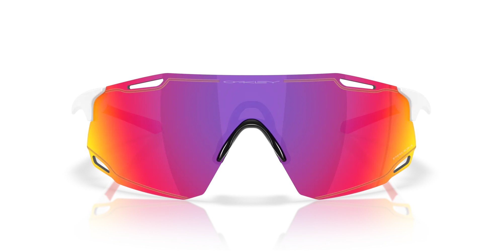 Oakley OO9513D CYBR DYNO 951303 Occhiali da sole O_Matter Bianco Viola Squadrata Normale - immagine 3