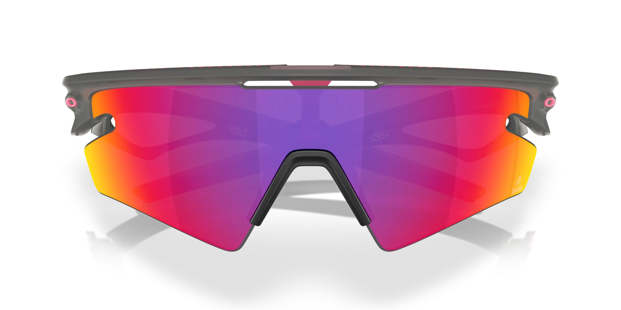 Oakley OO9499 SPHAERA SLASH 949909 Occhiali da sole O_Matter Grigio Viola Squadrata Normale - immagine 2