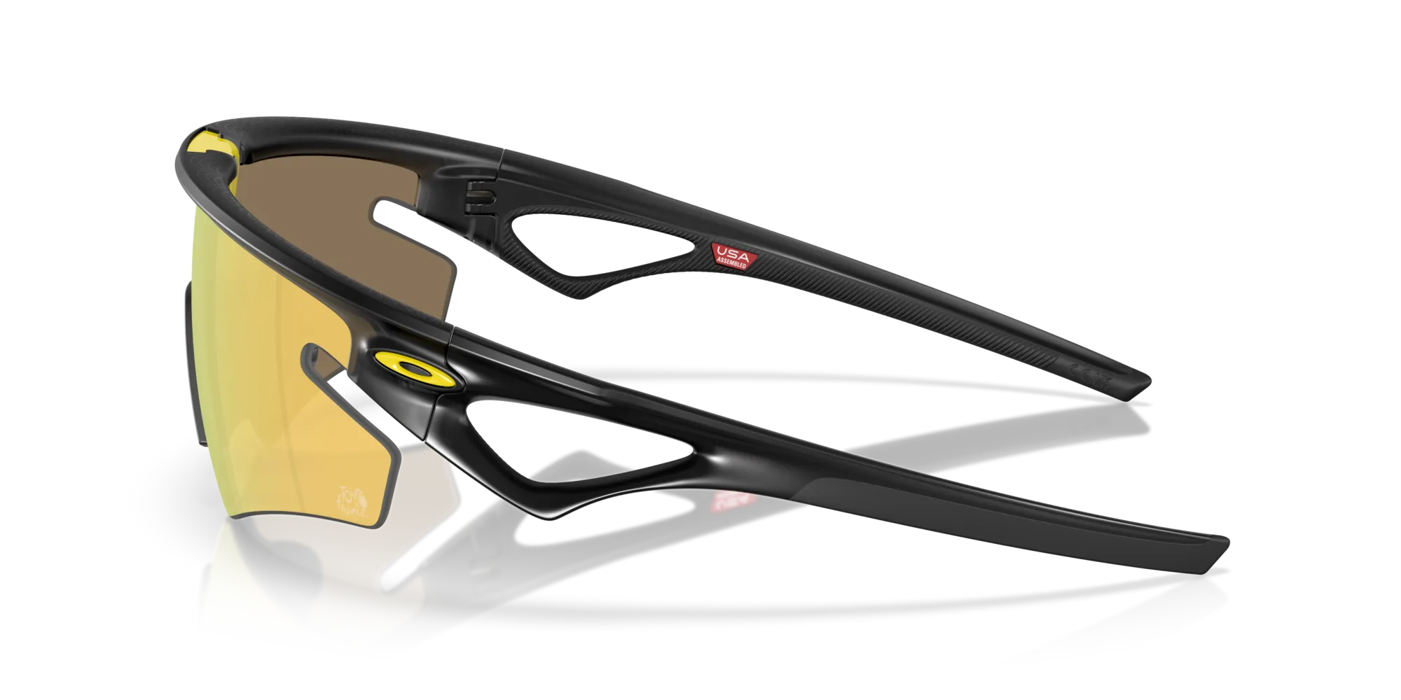 Oakley OO9499 SPHAERA SLASH 949908 Occhiali da sole O_Matter Nero Oro Squadrata Polarizzata - immagine 4