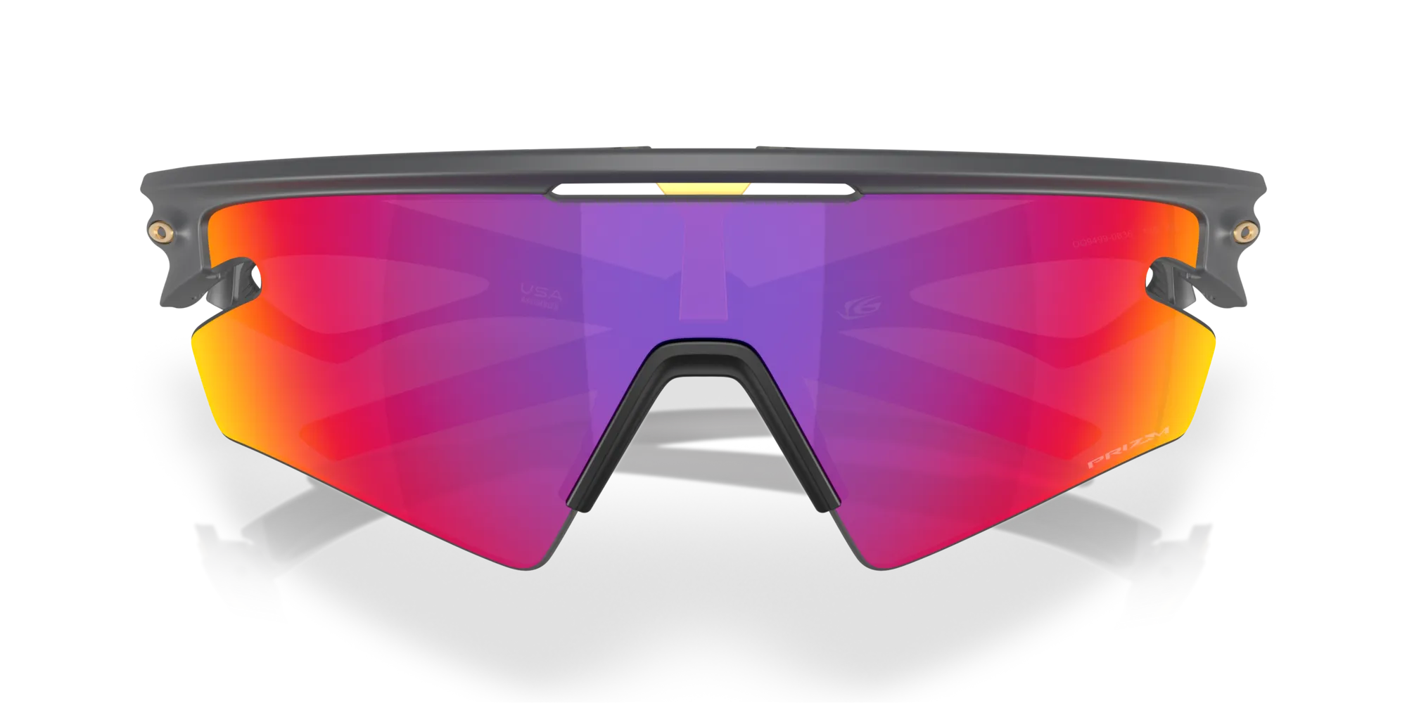 Oakley OO9499 SPHAERA SLASH 949906 Occhiali da sole O_Matter Grigio Viola Squadrata Normale - immagine 2