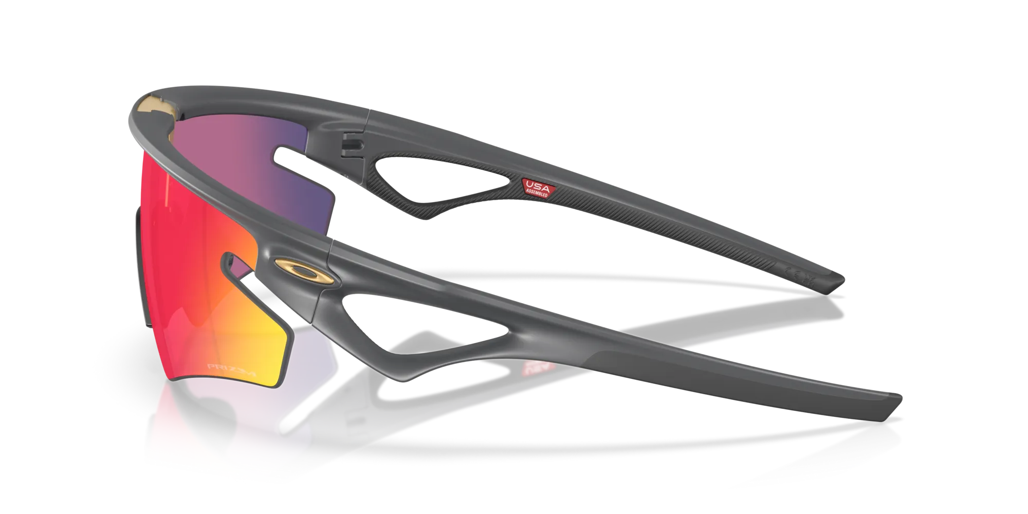 Oakley OO9499 SPHAERA SLASH 949906 Occhiali da sole O_Matter Grigio Viola Squadrata Normale - immagine 4