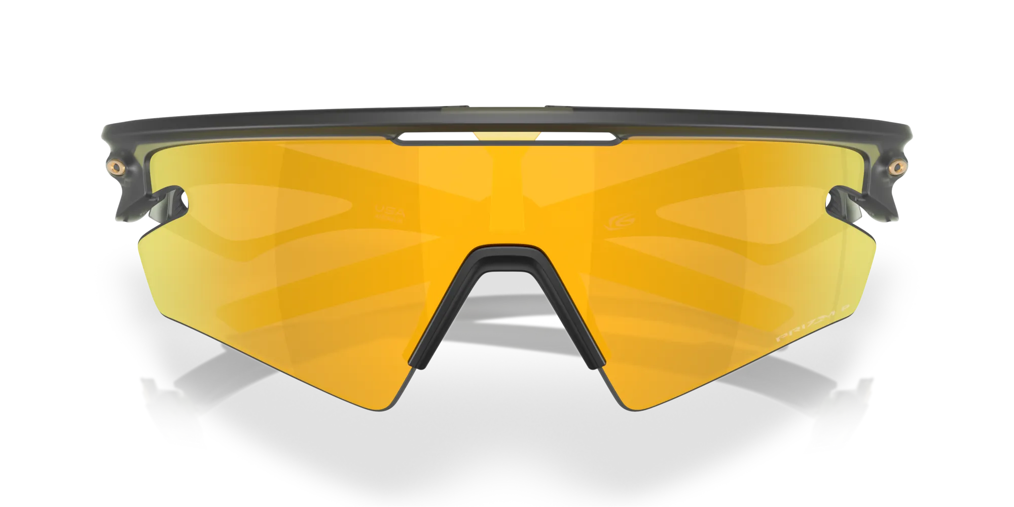 Oakley OO9499 SPHAERA SLASH 949905 Occhiali da sole O_Matter Verde Oro Squadrata Polarizzata - immagine 2