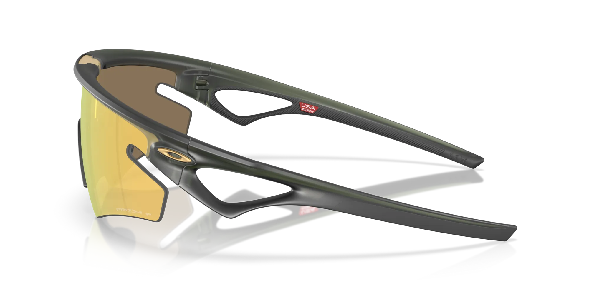 Oakley OO9499 SPHAERA SLASH 949905 Occhiali da sole O_Matter Verde Oro Squadrata Polarizzata - immagine 4