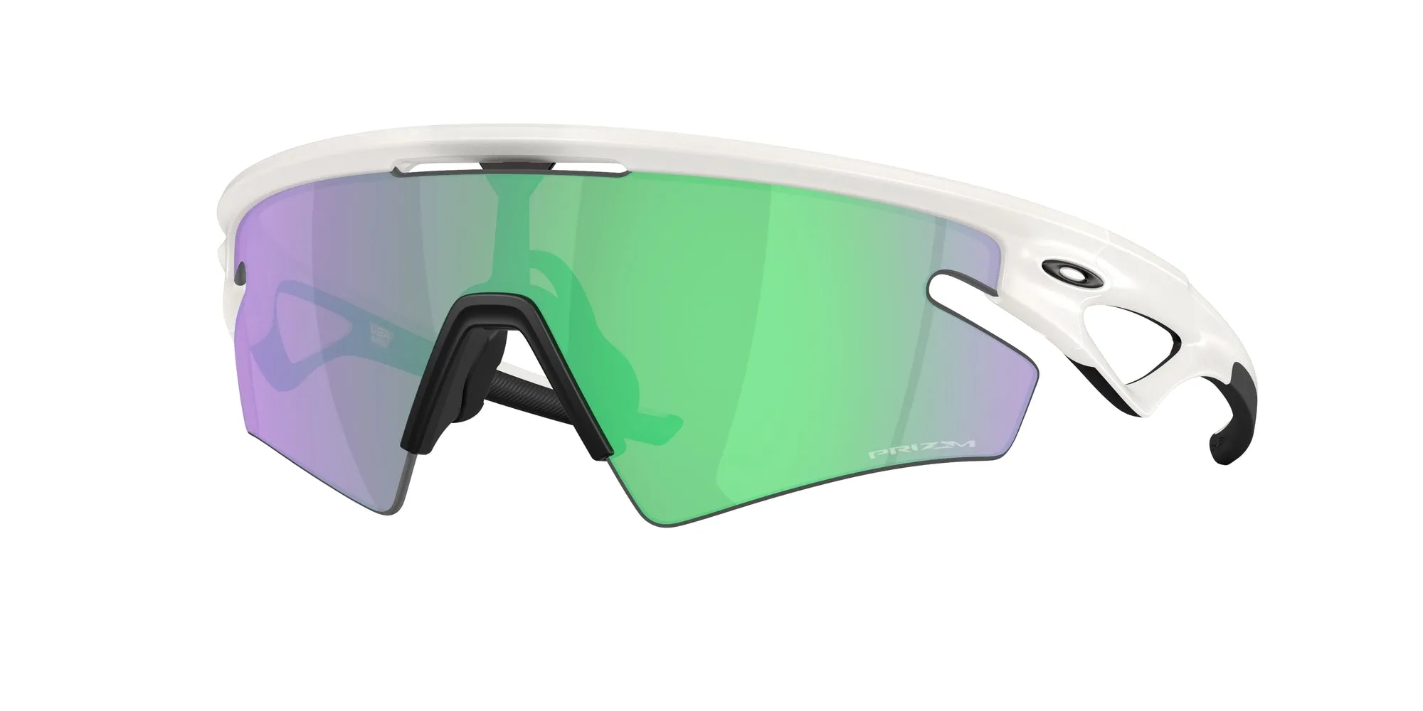 Oakley OO9499 SPHAERA SLASH 949904 Occhiali da sole O_Matter Bianco Verde Squadrata Normale - immagine 1