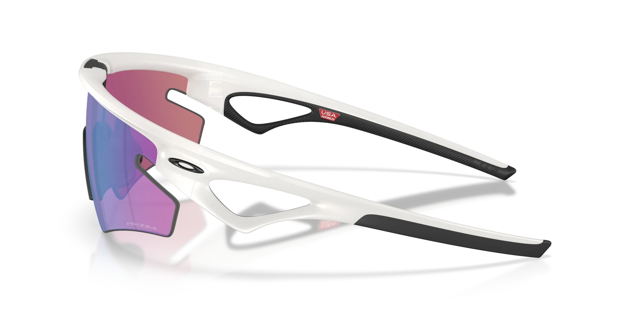 Oakley OO9499 SPHAERA SLASH 949904 Occhiali da sole O_Matter Bianco Verde Squadrata Normale - immagine 4