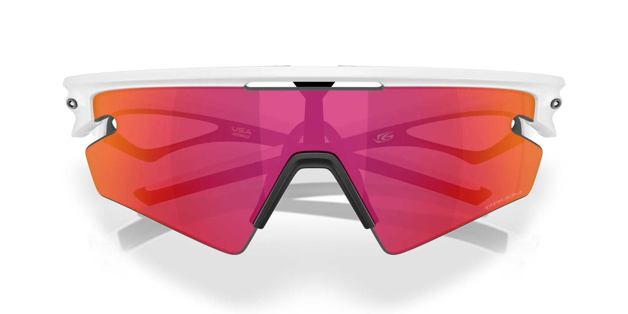 Oakley OO9499 SPHAERA SLASH 949902 Occhiali da sole O_Matter Bianco Viola Squadrata Normale - immagine 2