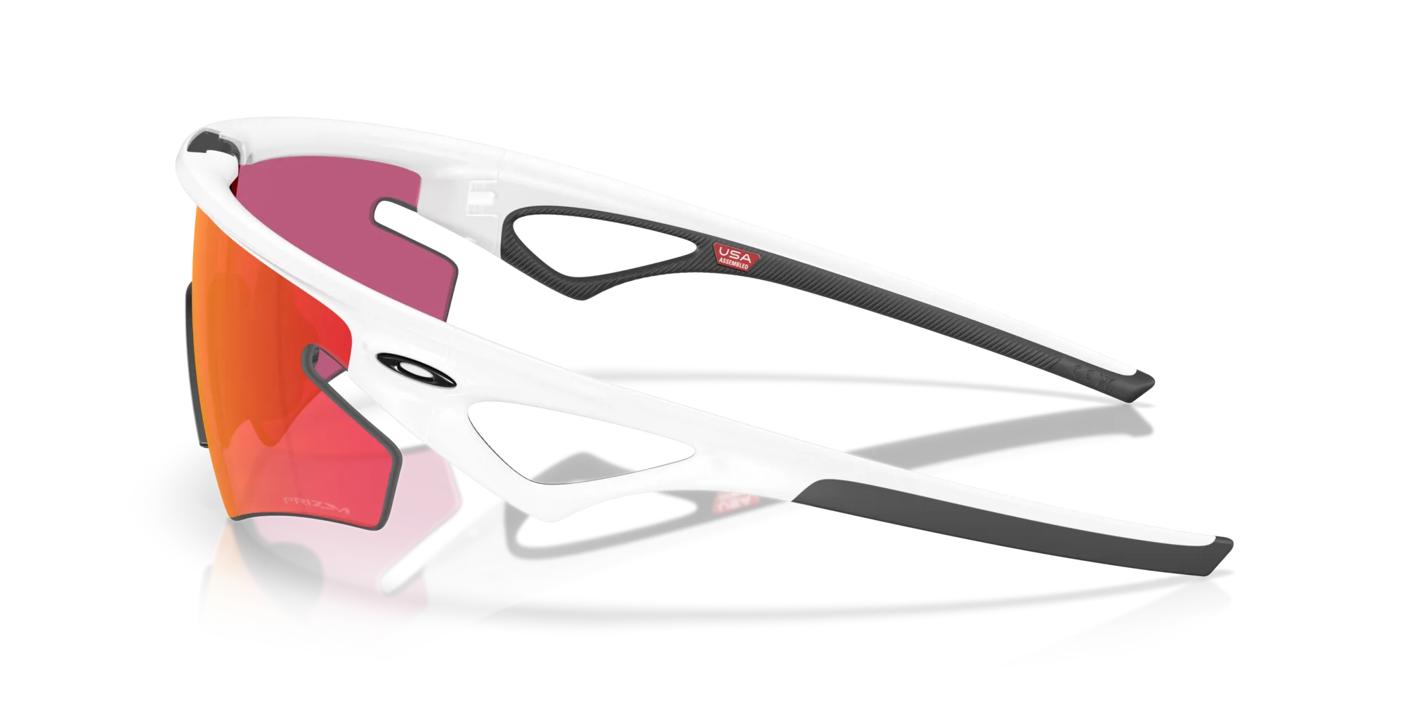 Oakley OO9499 SPHAERA SLASH 949902 Occhiali da sole O_Matter Bianco Viola Squadrata Normale - immagine 4