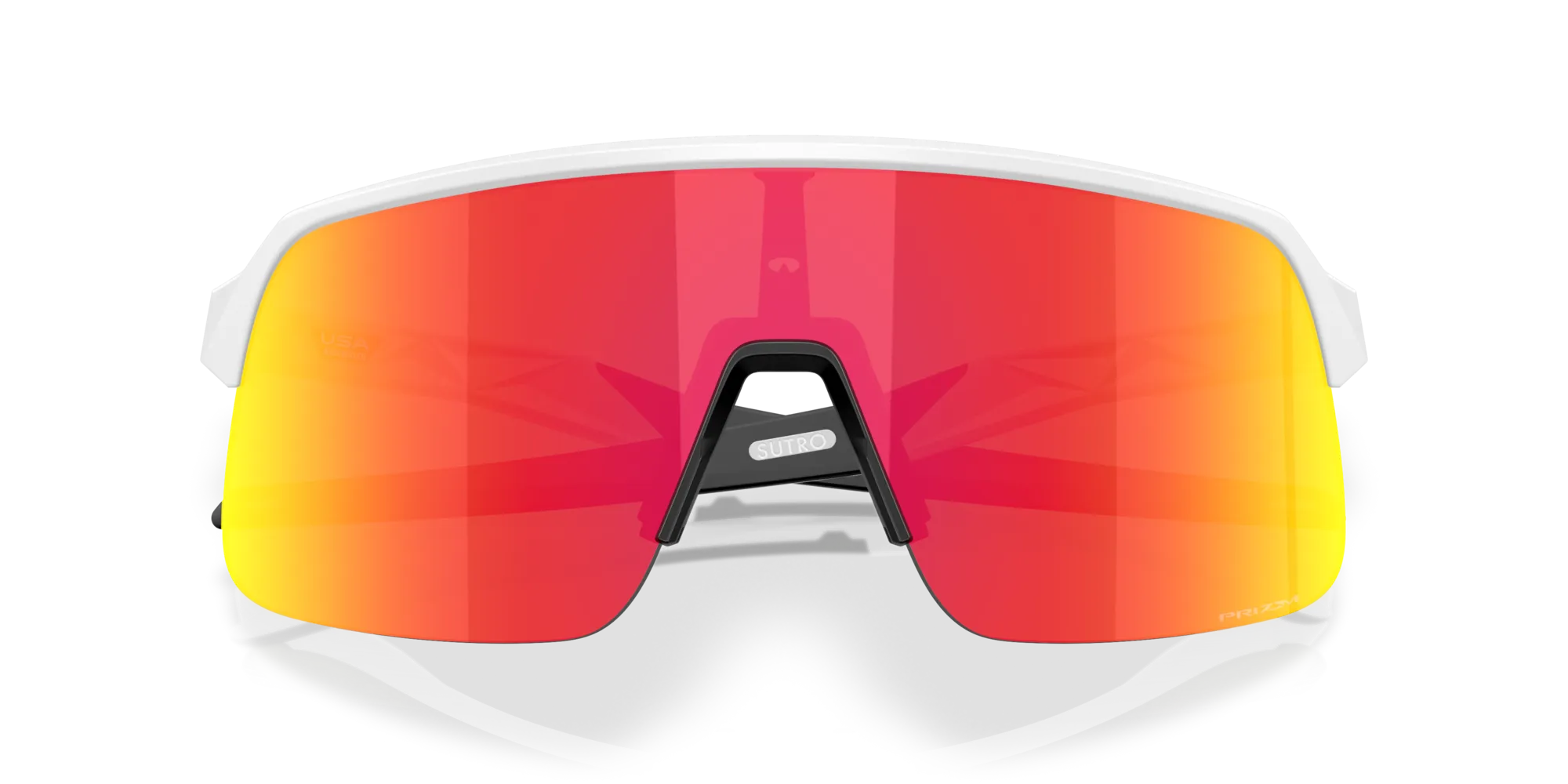 Oakley OO9496 SUTRO LITE S 949602 Occhiali da sole O_Matter Bianco Rosso Squadrata Normale - immagine 2