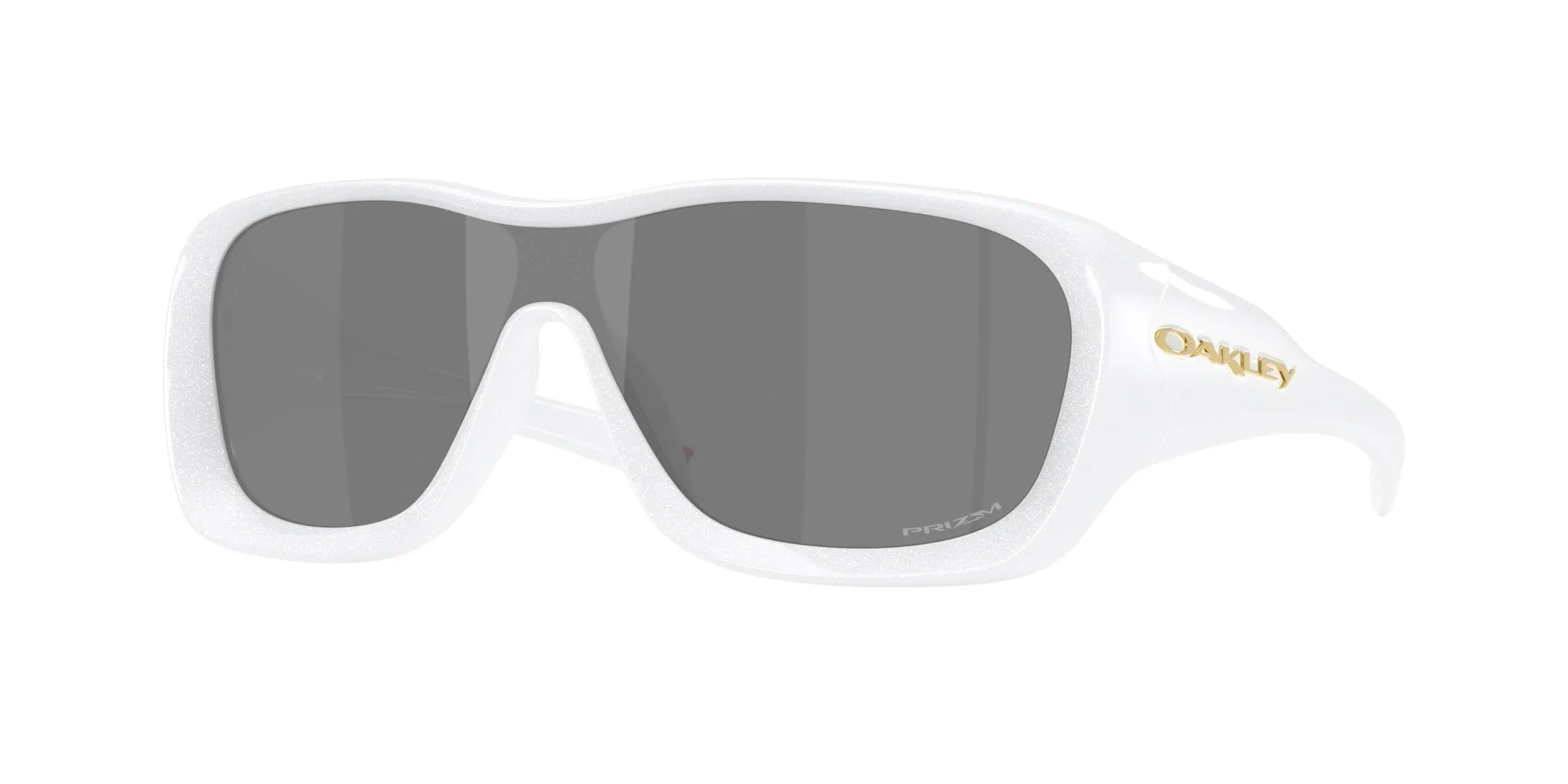 Oakley OO9493 DE LA SALLE 949302 Occhiali da sole O_Matter Bianco Grigio Squadrata Normale Prizm - immagine 1