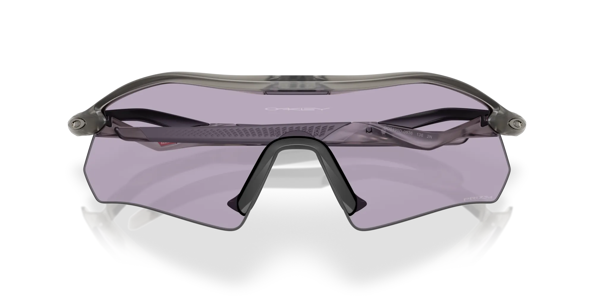 Oakley OO9495D RADAR PLATE 949509 Occhiali da sole O_Matter Grigio Squadrata Normale - immagine 2