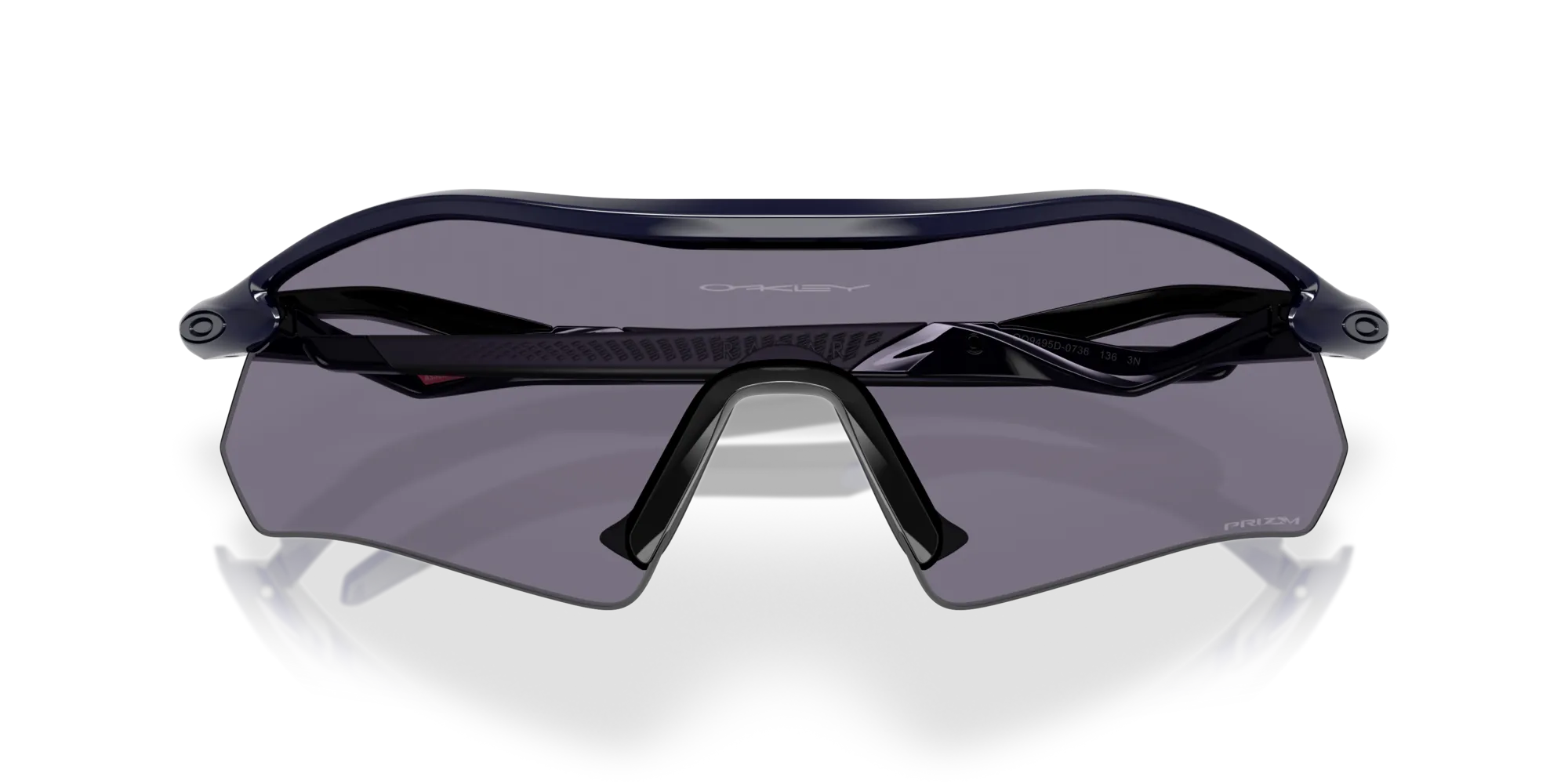 Oakley OO9495D RADAR PLATE 949507 Occhiali da sole O_Matter Blu Grigio Squadrata Normale - immagine 2