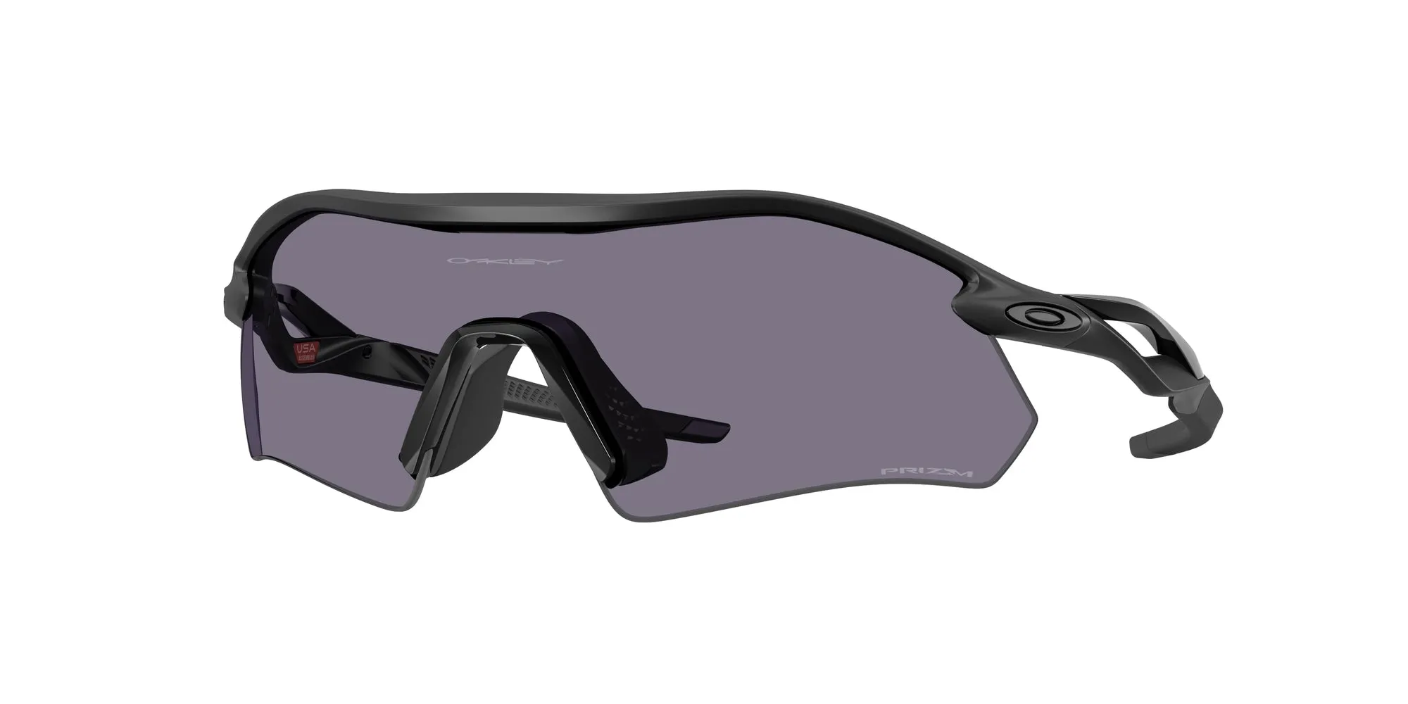 Oakley OO9495D RADAR PLATE 949506 Occhiali da sole O_Matter Nero Grigio Squadrata Normale - immagine 1