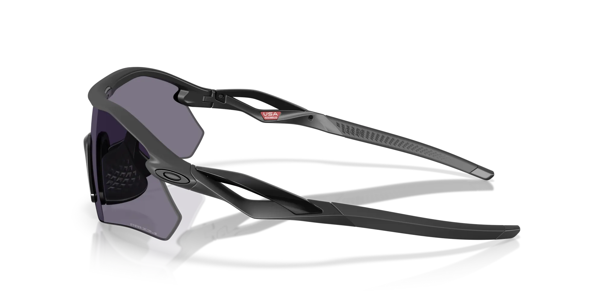 Oakley OO9495D RADAR PLATE 949506 Occhiali da sole O_Matter Nero Grigio Squadrata Normale - immagine 4