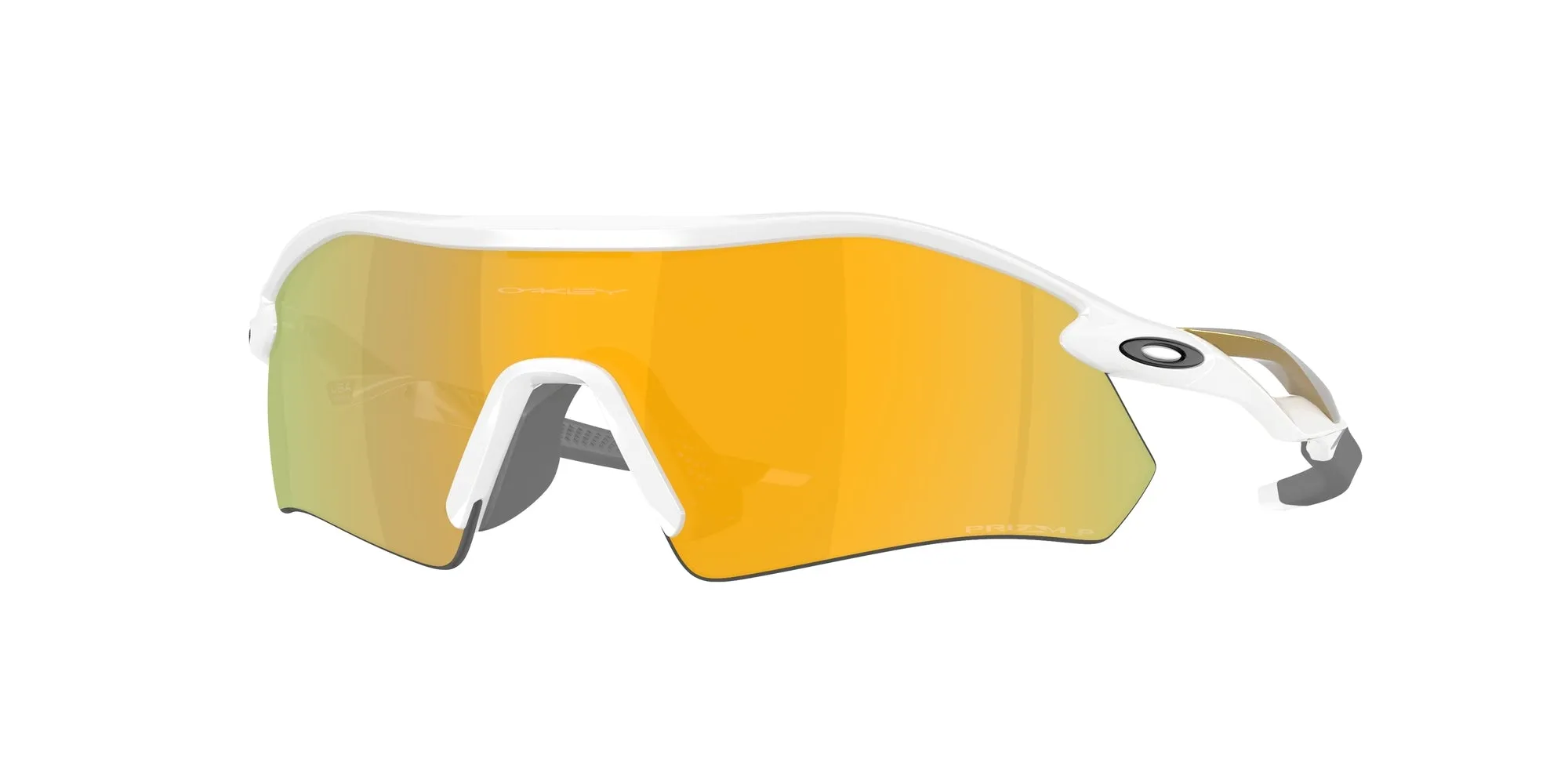 Oakley OO9495D RADAR PLATE 949505 Occhiali da sole O_Matter Bianco Oro Squadrata Polarizzata - immagine 1