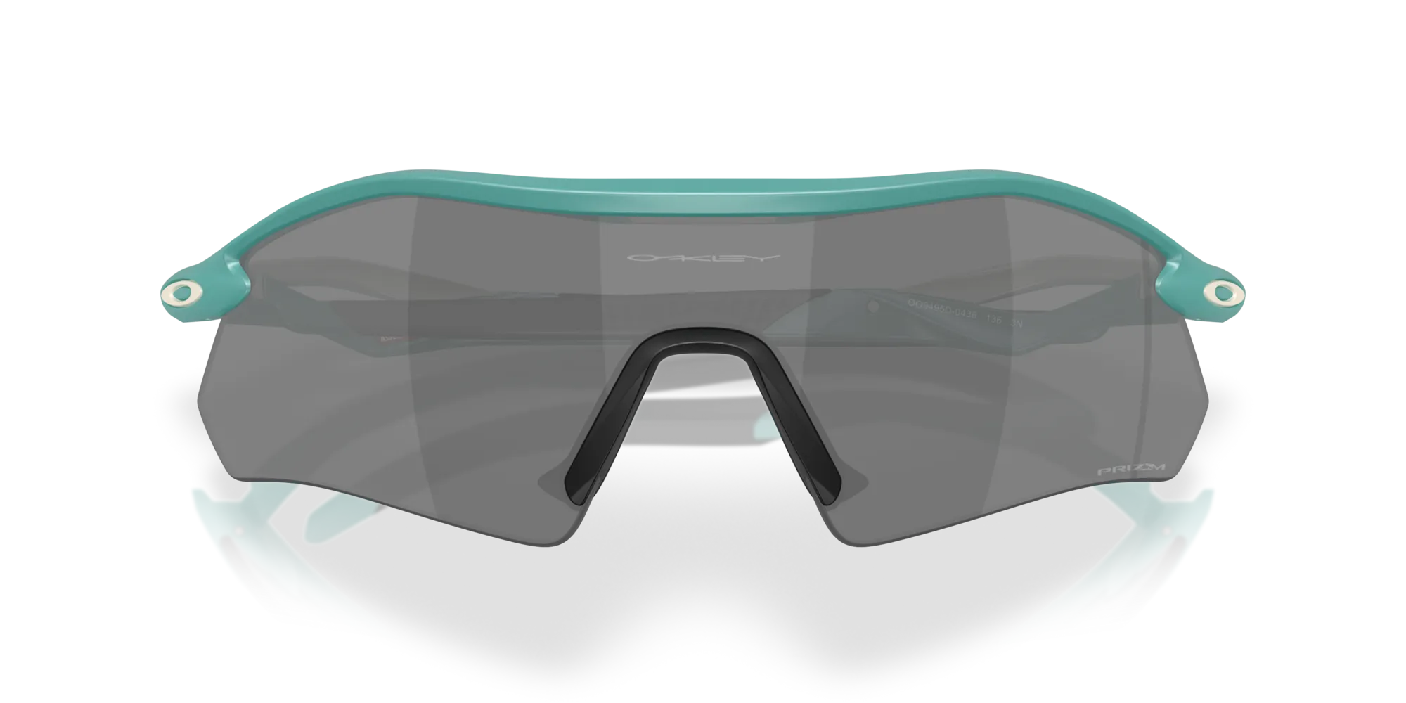 Oakley OO9495D RADAR PLATE 949504 Occhiali da sole O_Matter Blu Grigio Squadrata Normale - immagine 2