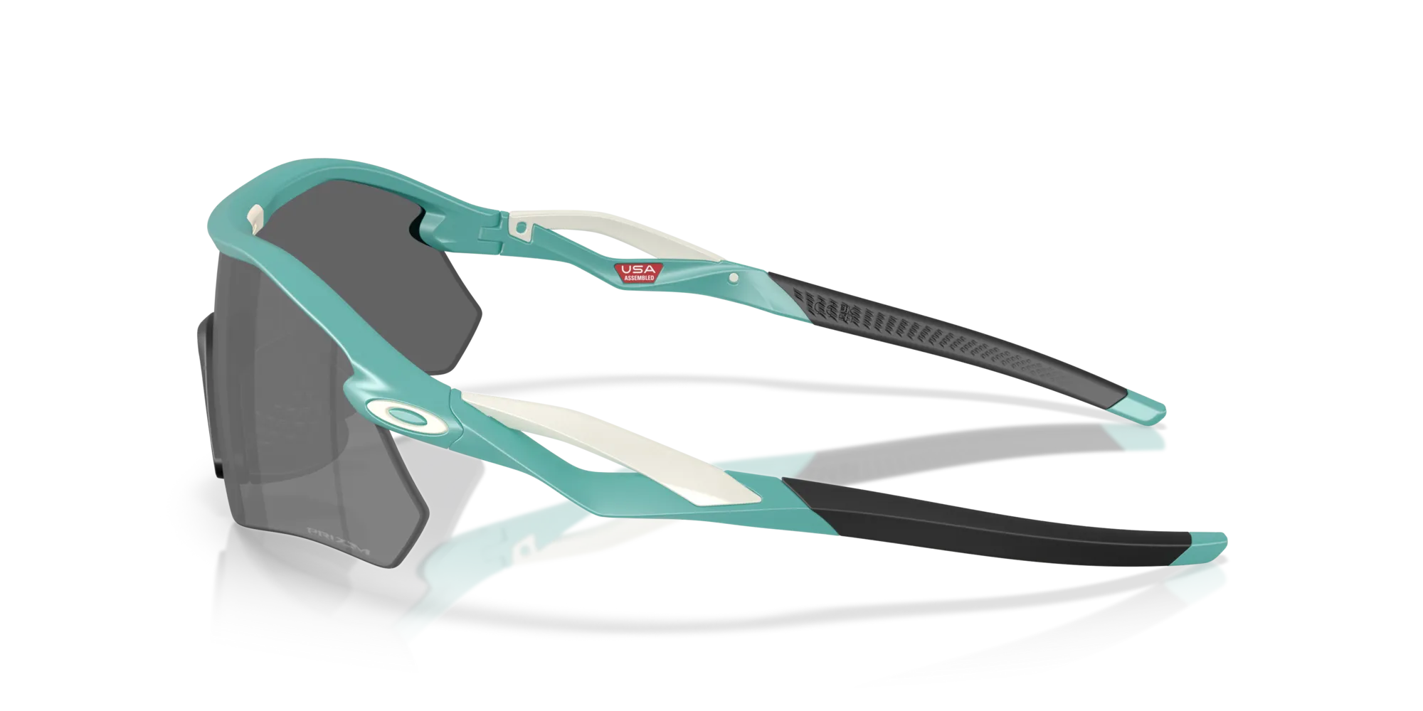Oakley OO9495D RADAR PLATE 949504 Occhiali da sole O_Matter Blu Grigio Squadrata Normale - immagine 4