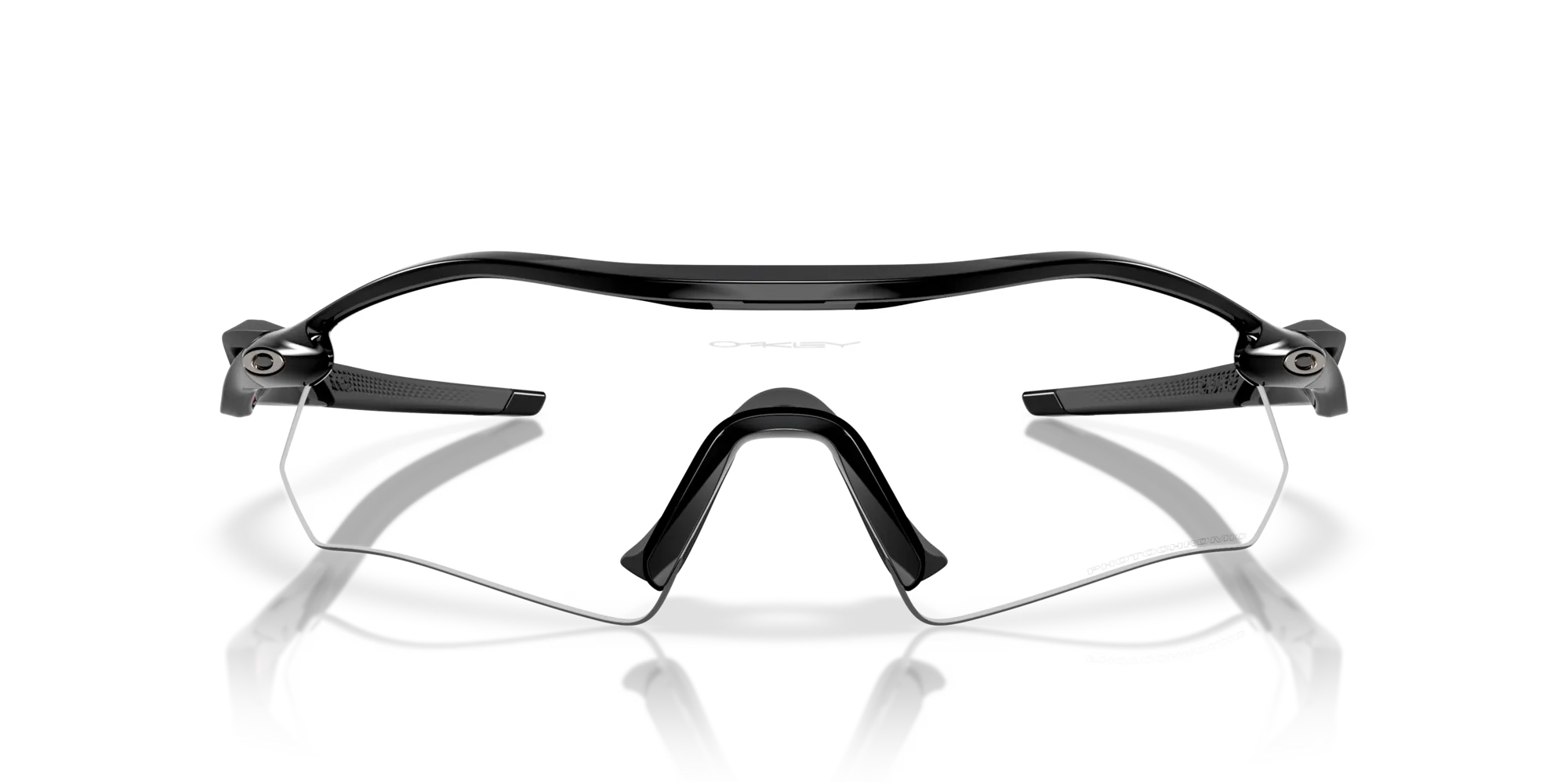 Oakley OO9495D RADAR PLATE 949502 Occhiali da sole O_Matter Nero Grigio Squadrata Fotocromatiche - immagine 3