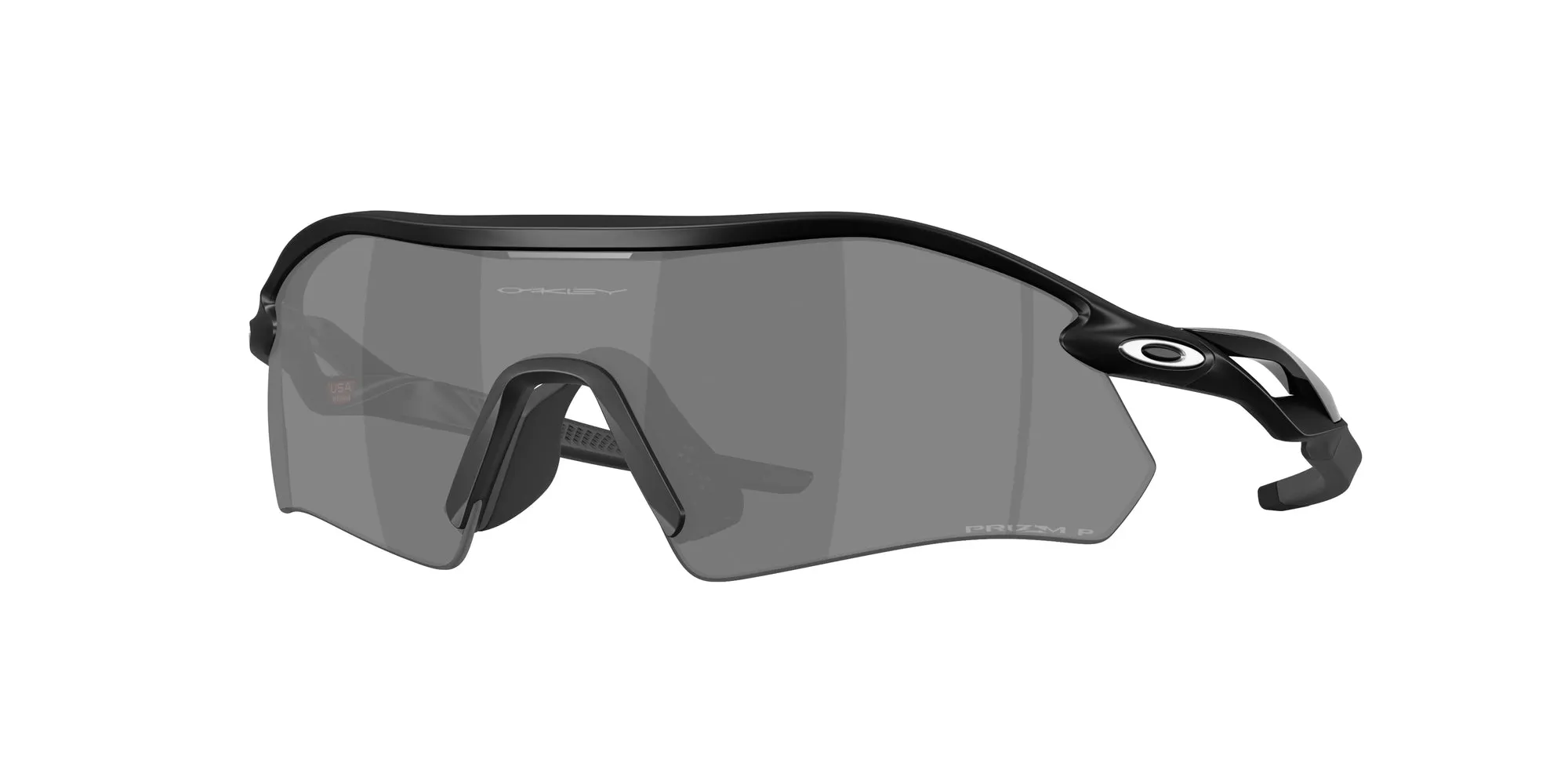 Oakley OO9495D RADAR PLATE 949501 Occhiali da sole O_Matter Nero Grigio Squadrata Polarizzata - immagine 1