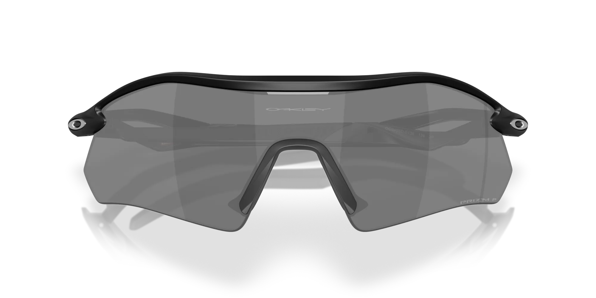 Oakley OO9495D RADAR PLATE 949501 Occhiali da sole O_Matter Nero Grigio Squadrata Polarizzata - immagine 2