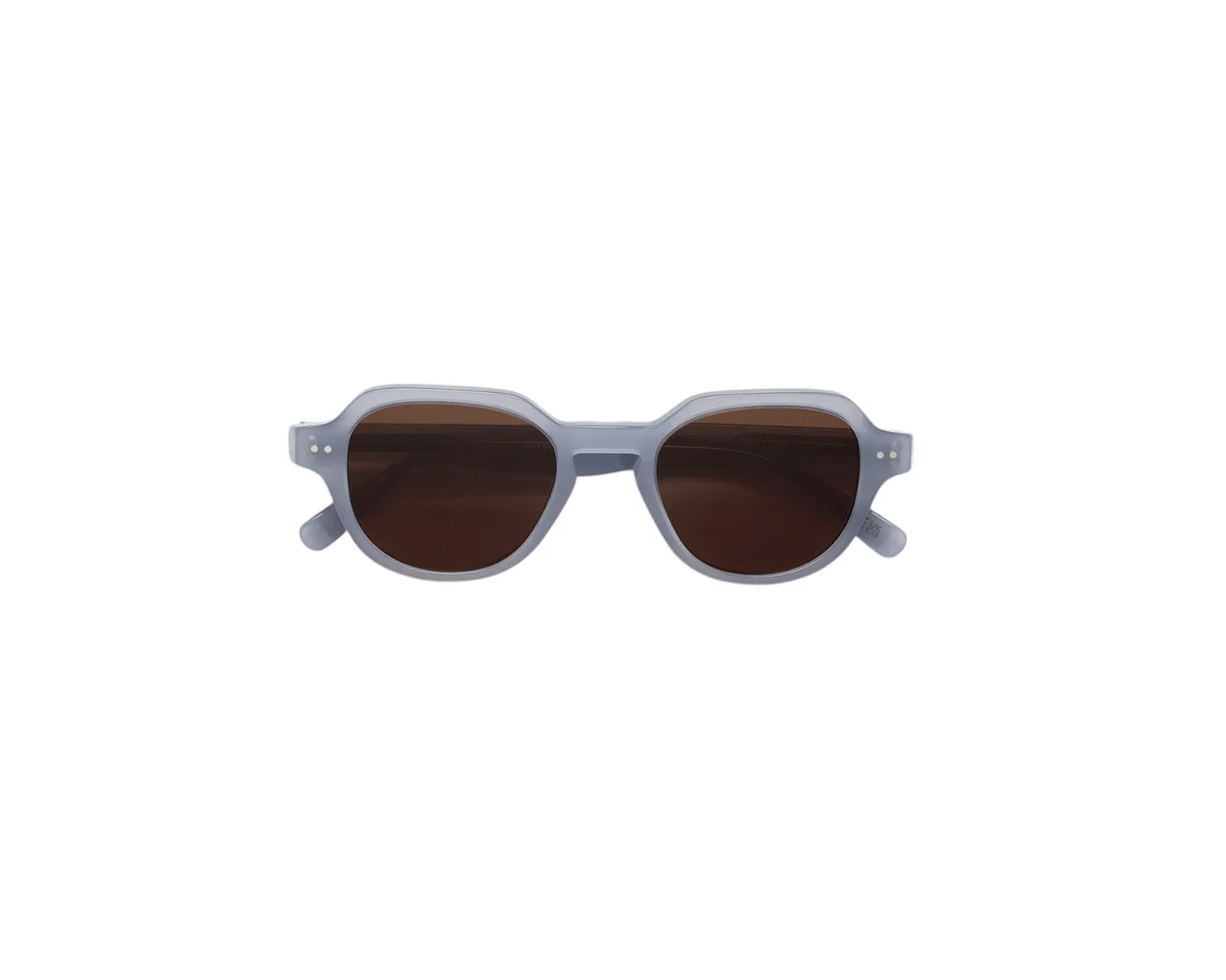 Retrosuperfuture G3G VOCE LIGHT BLUE Occhiali da sole Acetato Blu Marrone Squadrata Normale - immagine 2