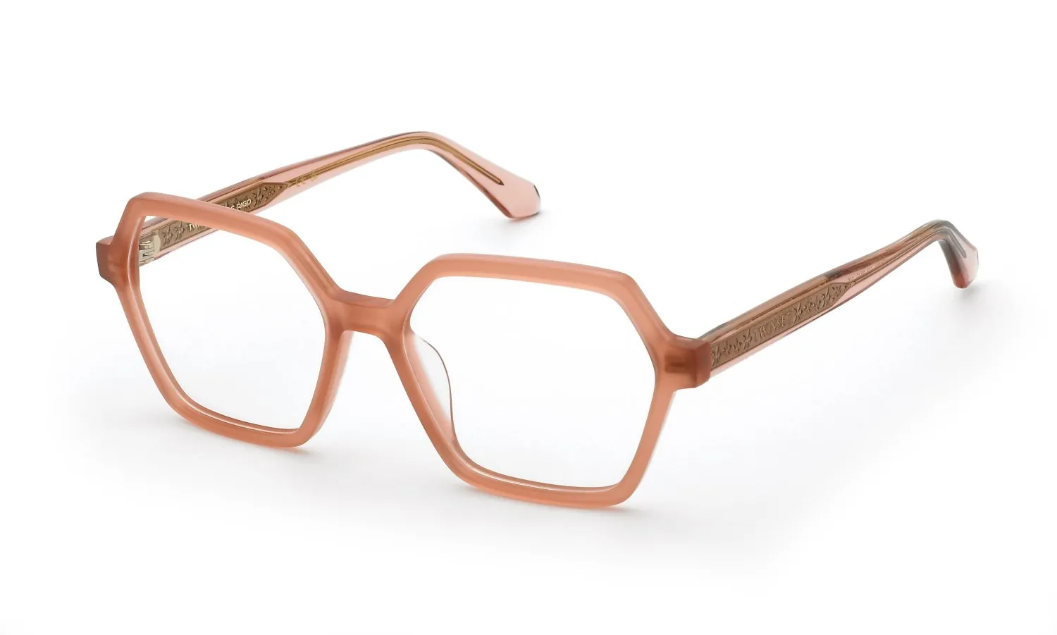 Twinset VTW094 06XG Montature da vista Acetato Geometrica - immagine 1
