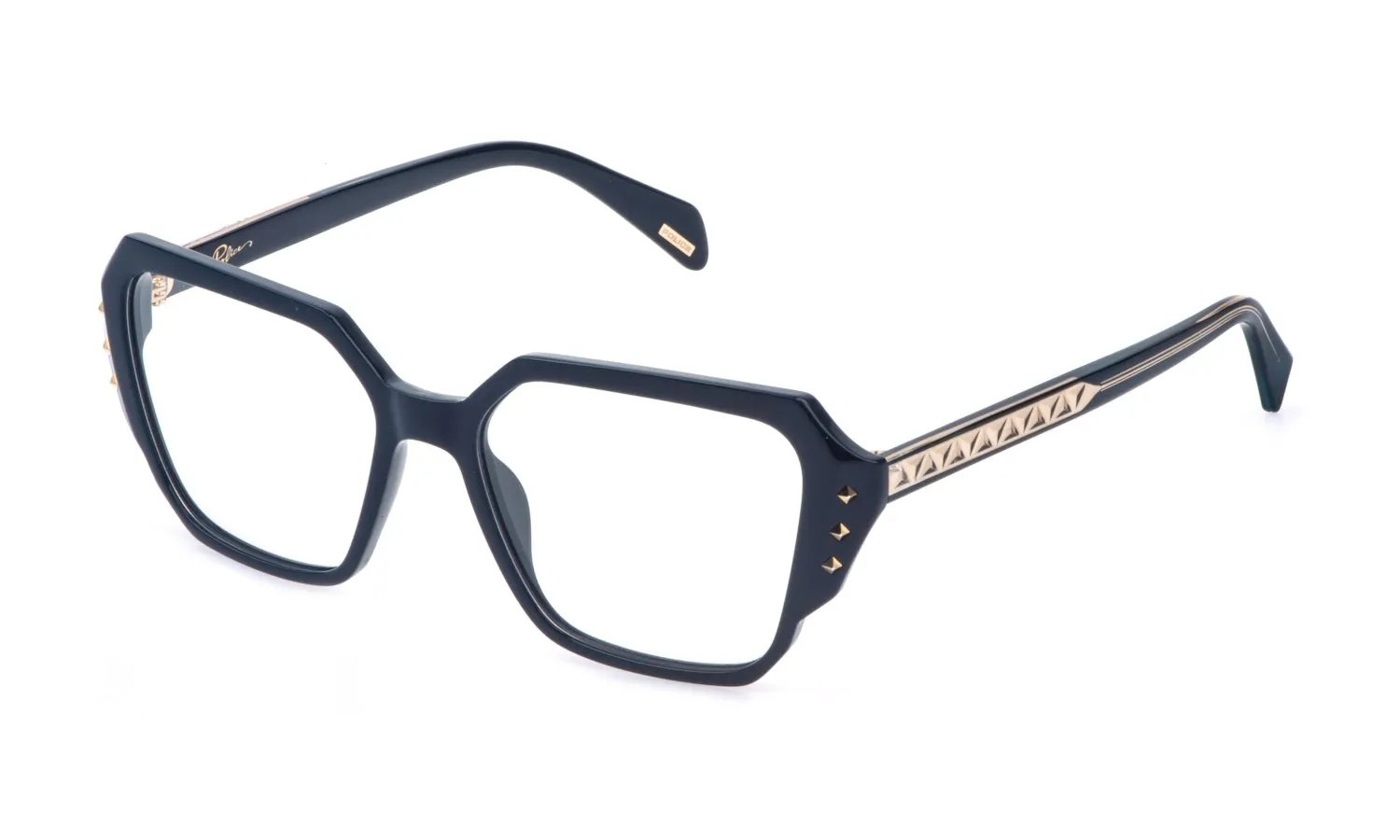 Police VPLR20 SUPERSTAR 5 06WT Montature da vista Acetato Verde Squadrata - immagine 1