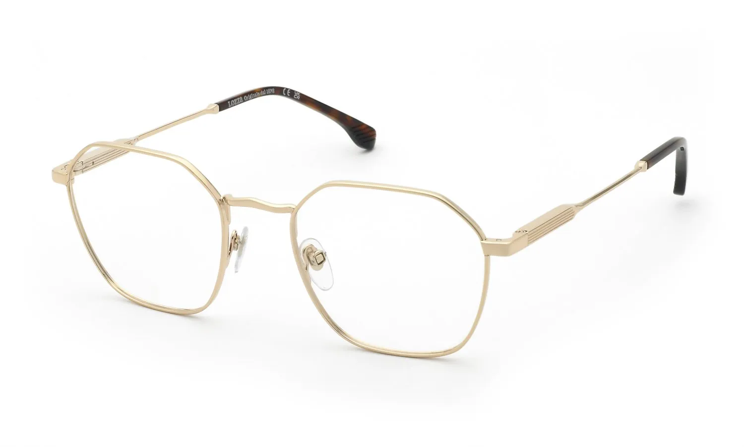 Lozza VL2431 GALLIPOLI 2 300 Montature da vista Metallo Oro Geometrica - immagine 1