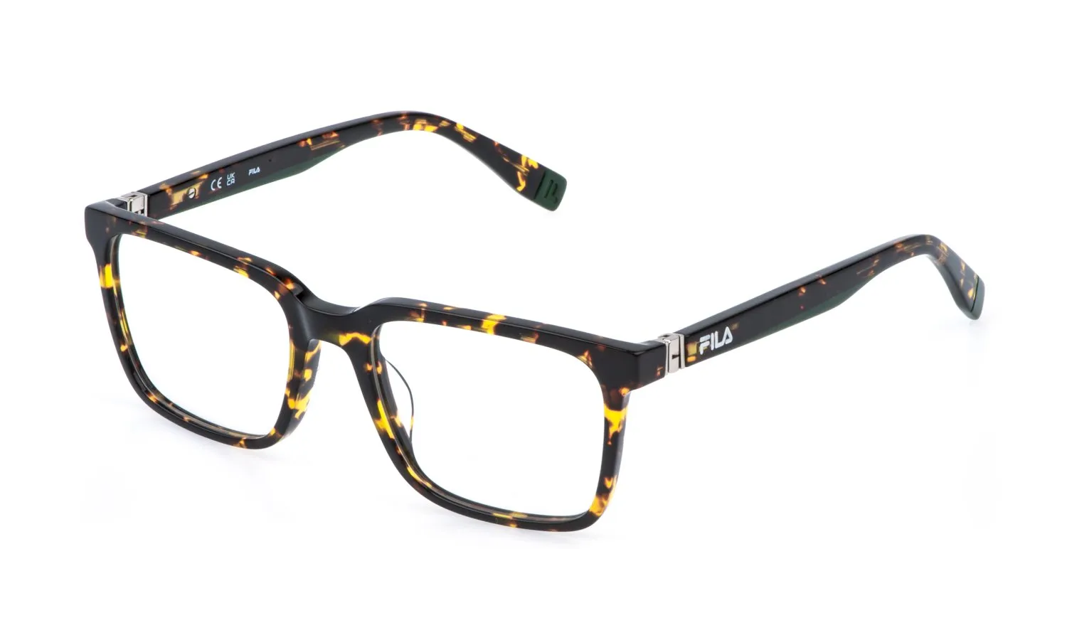 Fila VFI990 0Z62 Montature da vista Acetato Havana Squadrata - immagine 1