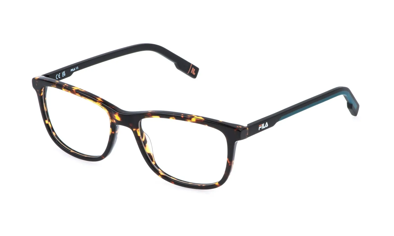 Fila Junior Fila VFI887L 779 Montature da vista bambino Acetato Havana Squadrata - immagine 1