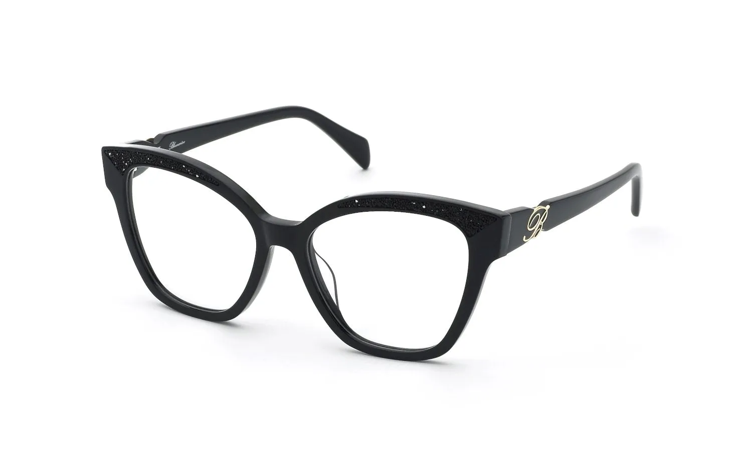 Blumarine VBM884V 700F Montature da vista Acetato Nero Farfalla - immagine 1