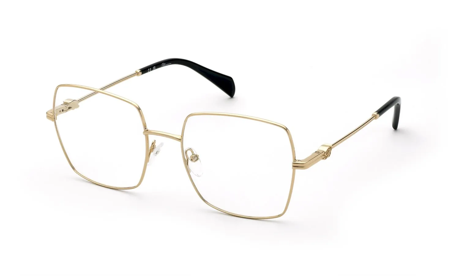 Blumarine VBM226 300 Montature da vista Metallo Oro Squadrata - immagine 1