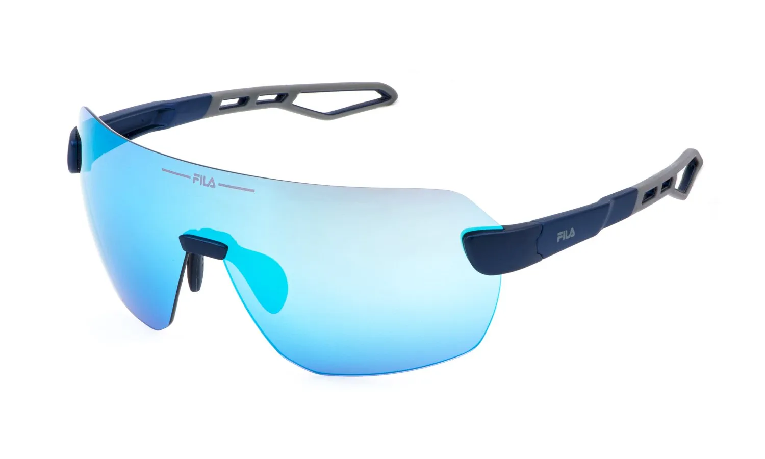 Fila SFIA05 7U4B Occhiali da sole Iniettato Blu Maschera Idrorepellente Multistrato - immagine 1