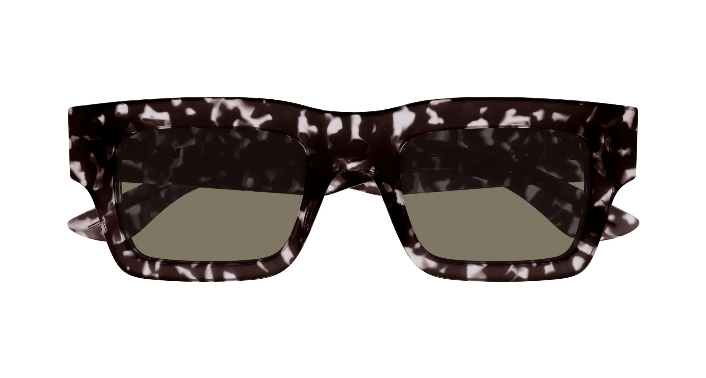 Alexander McQueen AM0508S 002 Occhiali da sole Acetato Havana Marrone Cat Eye - immagine 2
