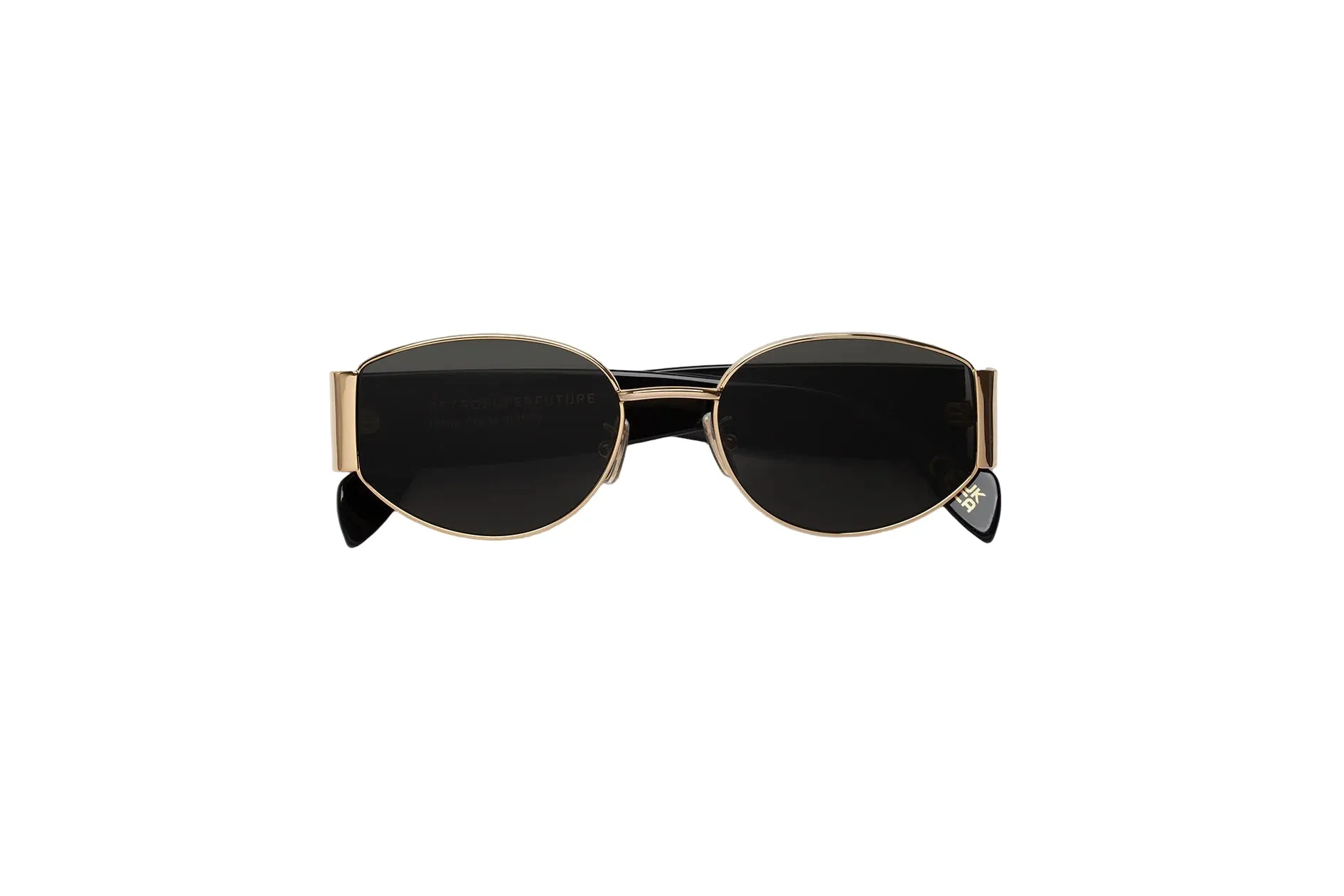 Retrosuperfuture G3L X BLACK Occhiali da sole Metallo Oro Grigio Rotonda Normale - immagine 2