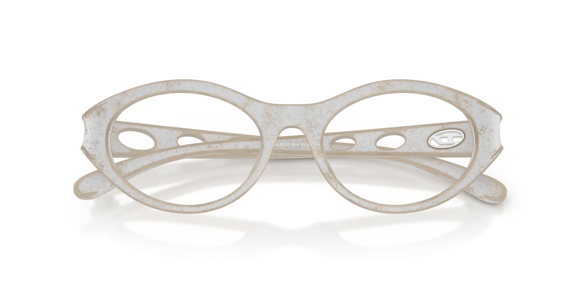 DIESEL DL6002U 2016 Montature da vista Iniettato Argento Rotonda Normale - immagine 2