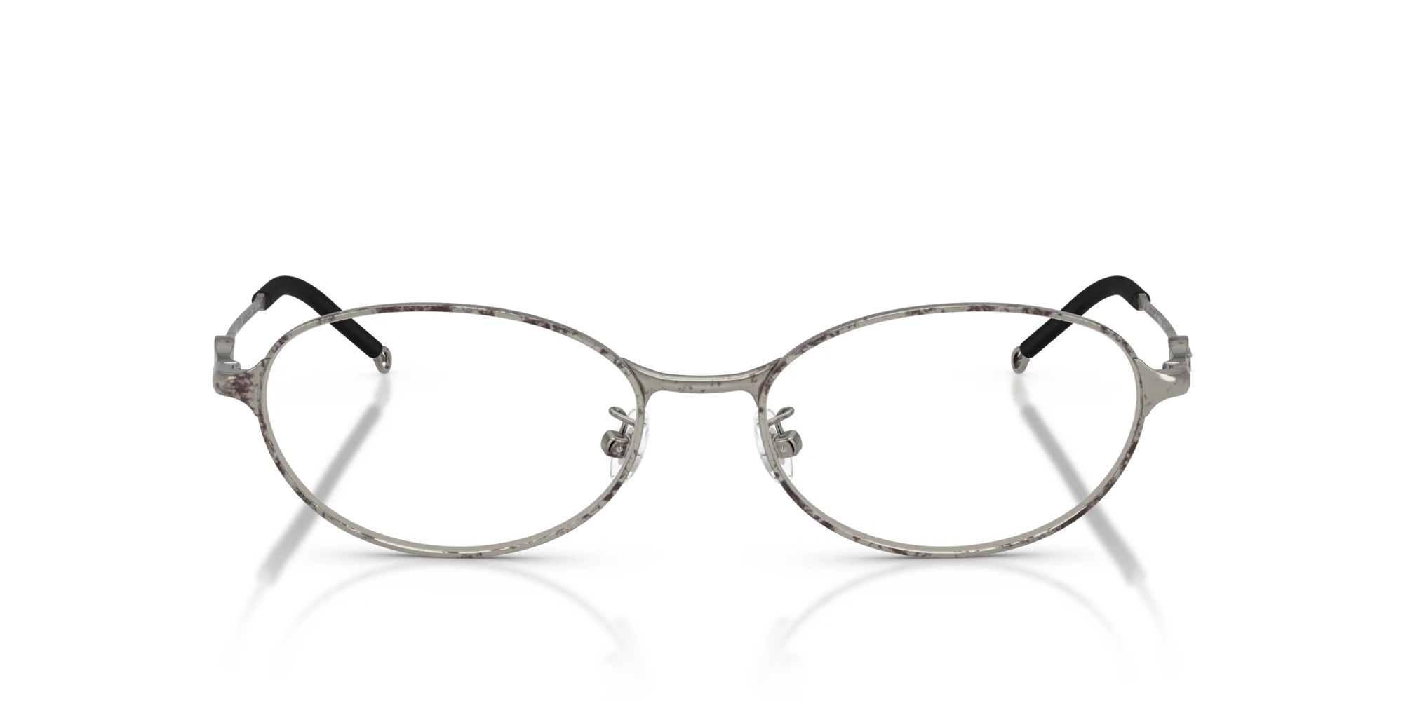 DIESEL DL5004D 1028 Montature da vista Metallo Argento Rotonda Normale - immagine 3