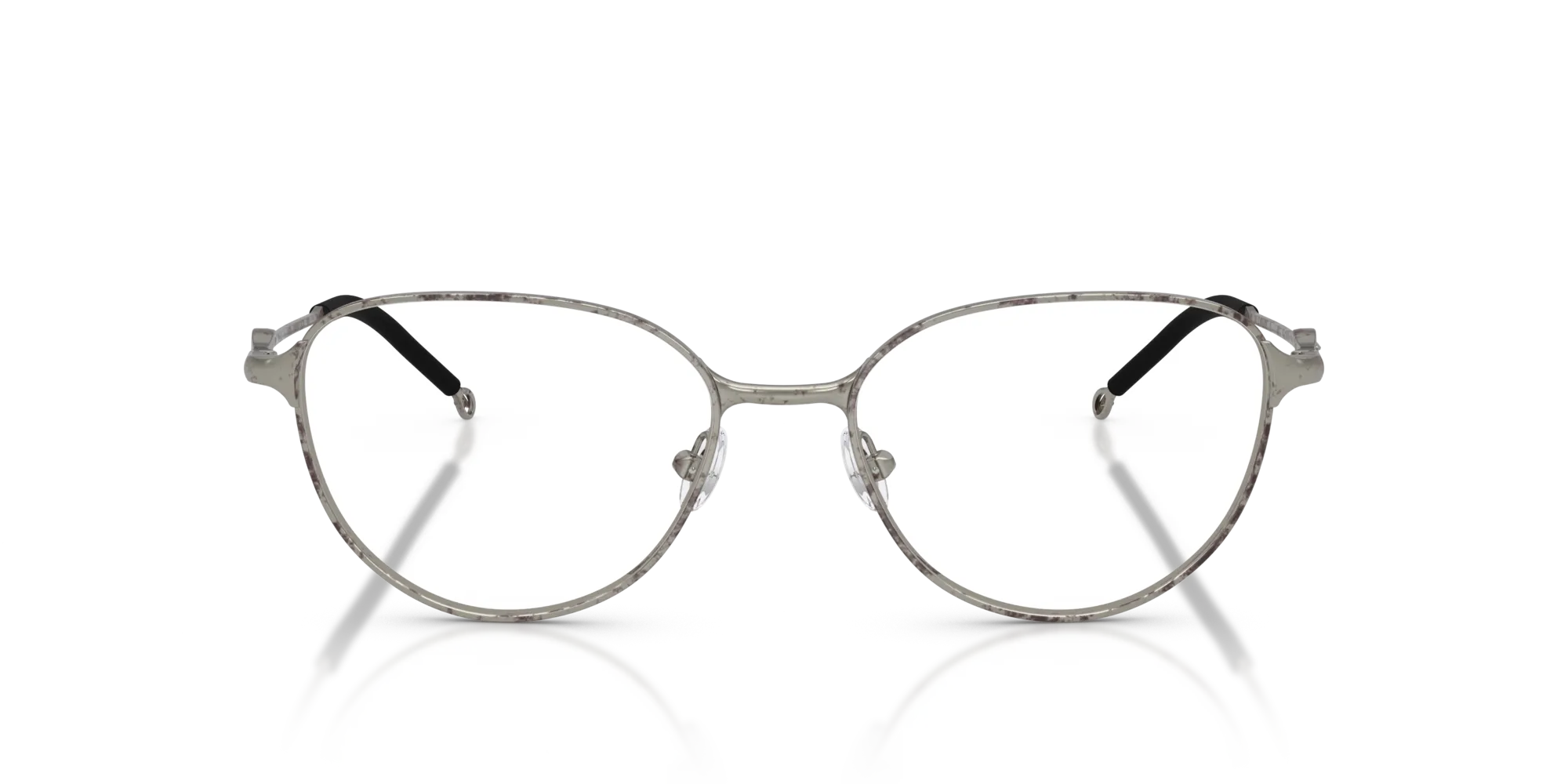 DIESEL DL5003 1028 Montature da vista Metallo Argento Rotonda Normale - immagine 3