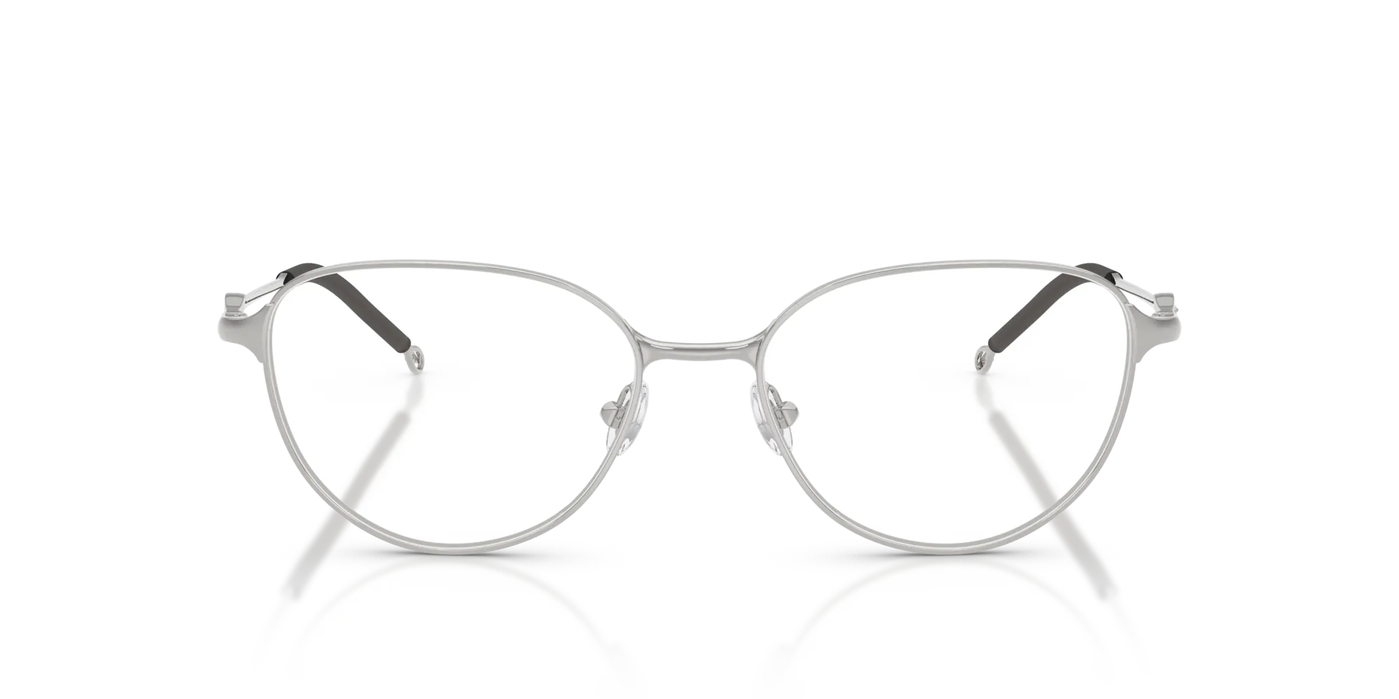 DIESEL DL5003 1001 Montature da vista Metallo Argento Rotonda Normale - immagine 3