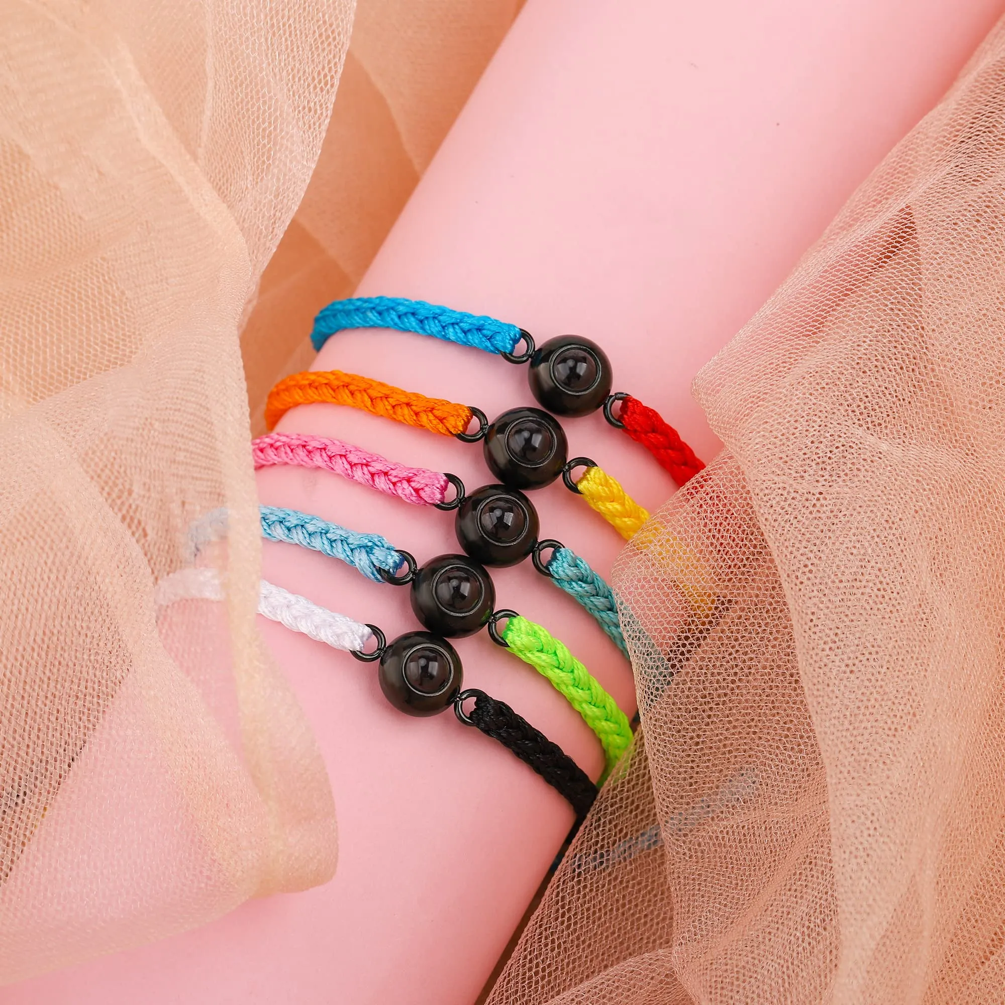 Nergaebe Bracciale personalizzato con foto per uomini e donne - immagine 7